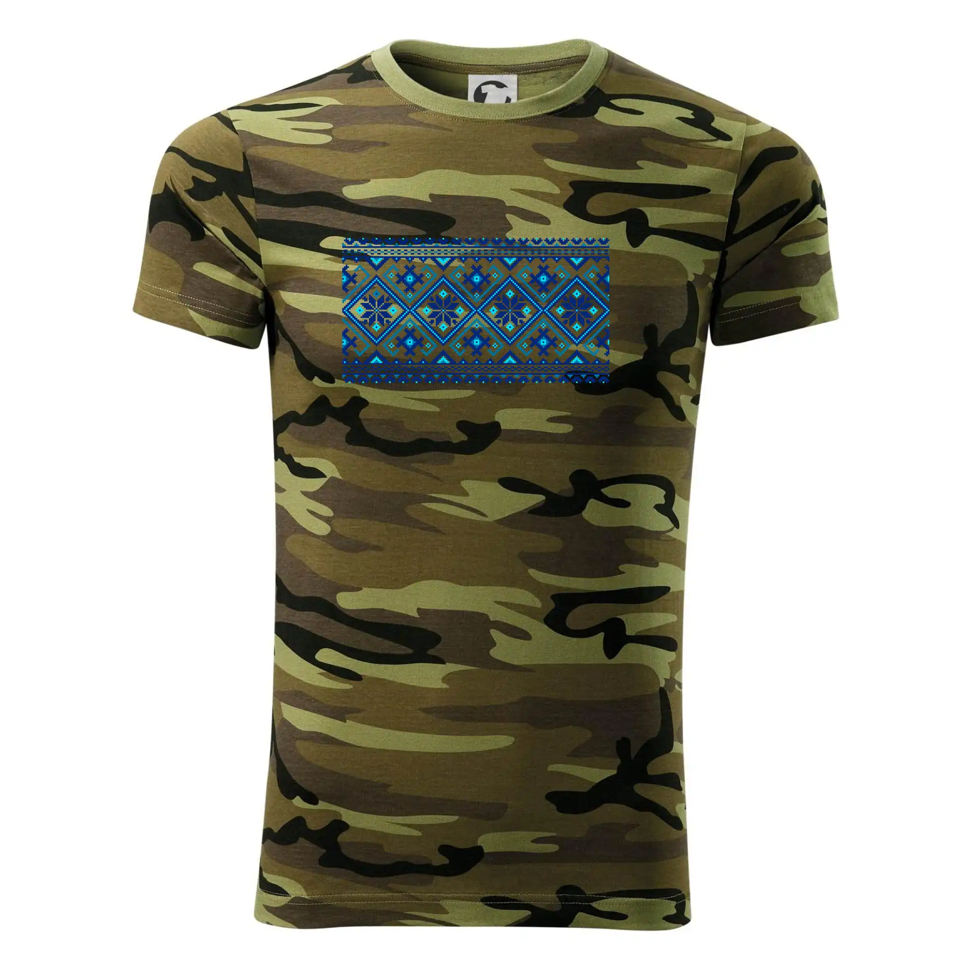 Ukrajinský vzor - modrý