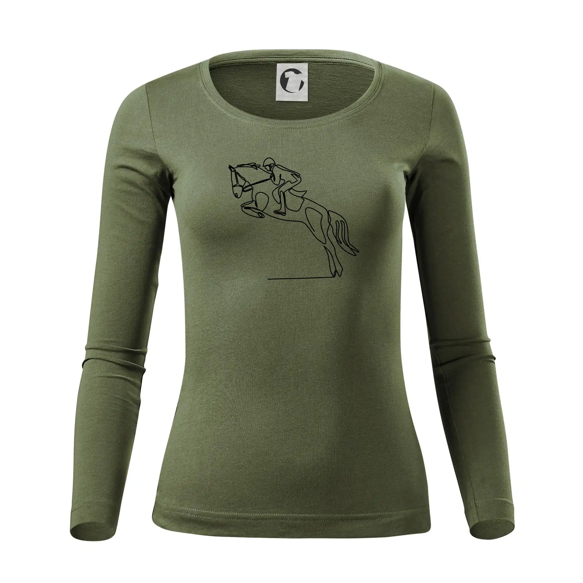 Jízda na koni jedním tahem