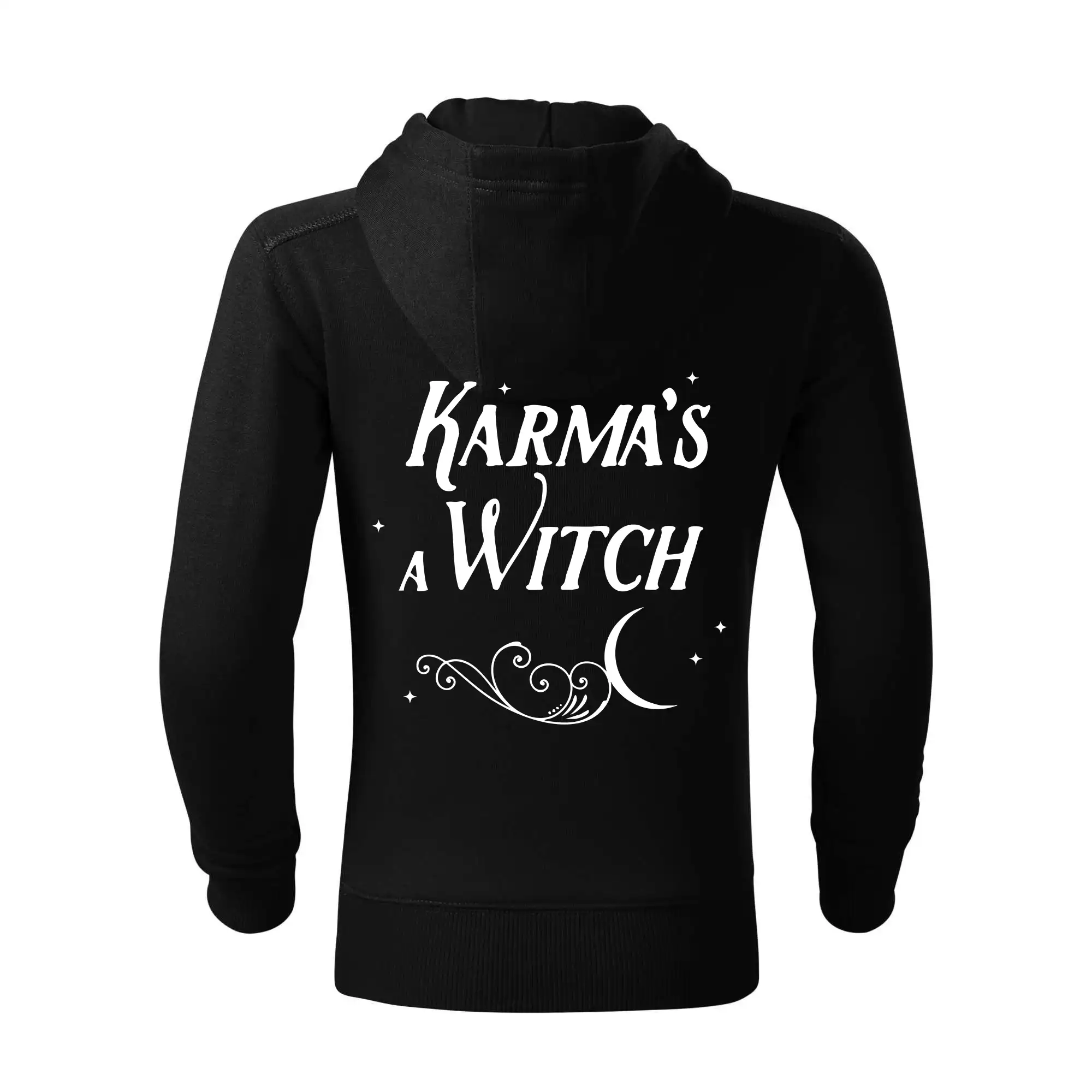 Karma's a Witch - nápis