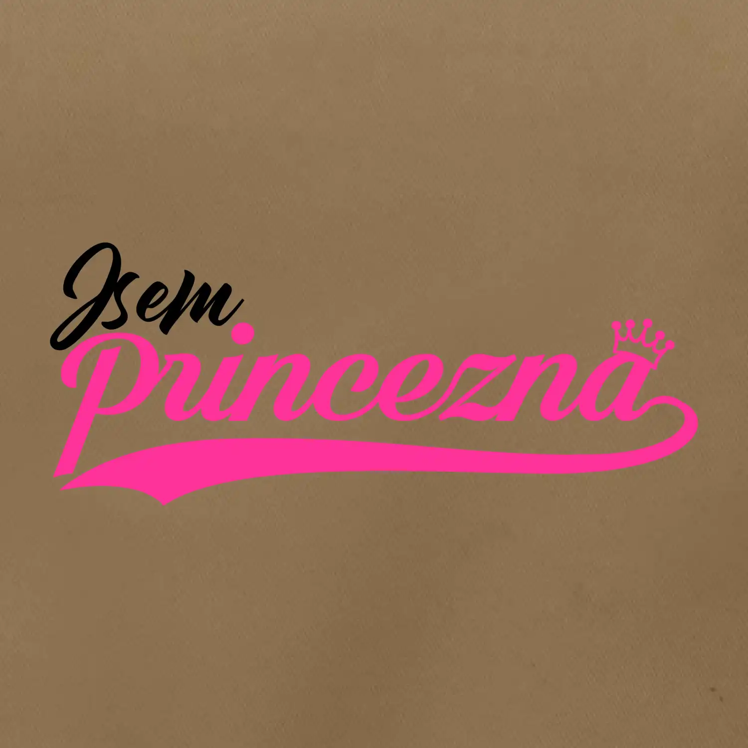 Psací písmo - Jsem Princezna