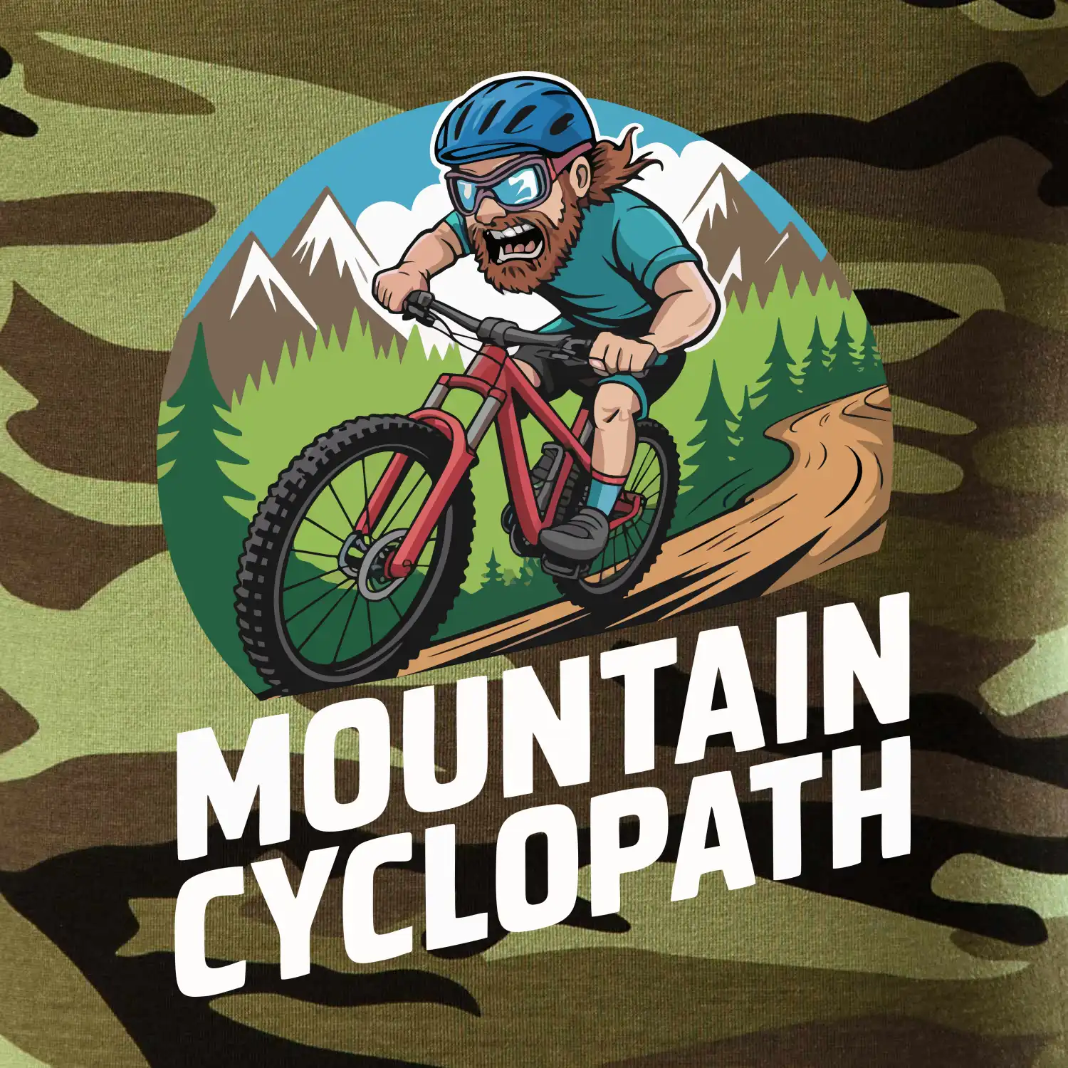 Mountain cyclopat plnovous