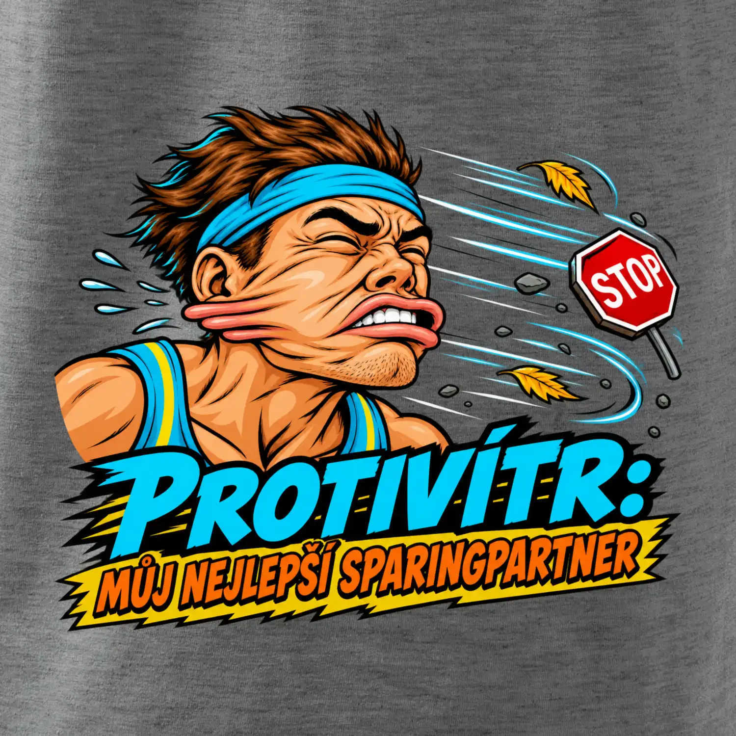 Běžecký protivítr můj sparingpartner