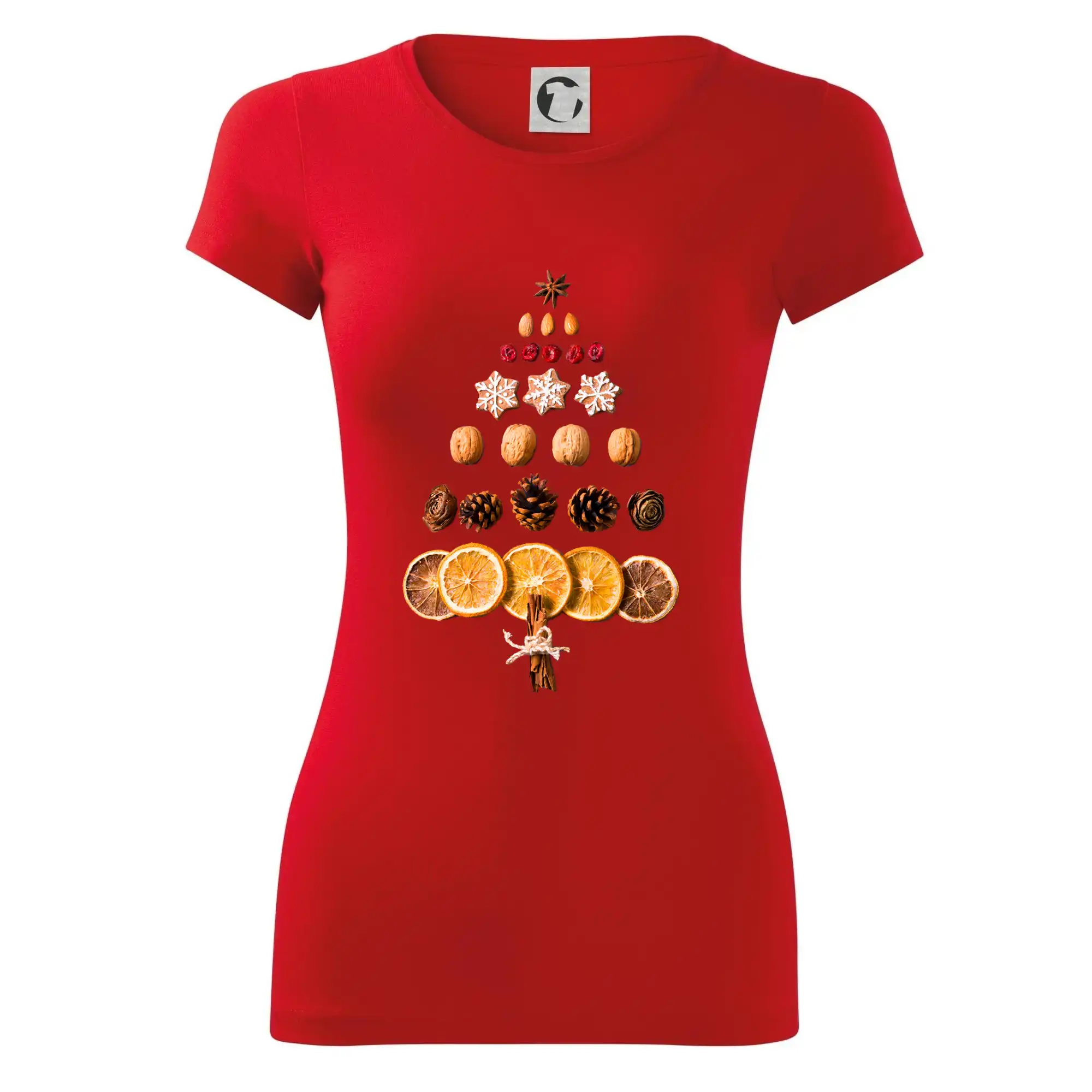 Vánoční stromeček ze sušených plodů