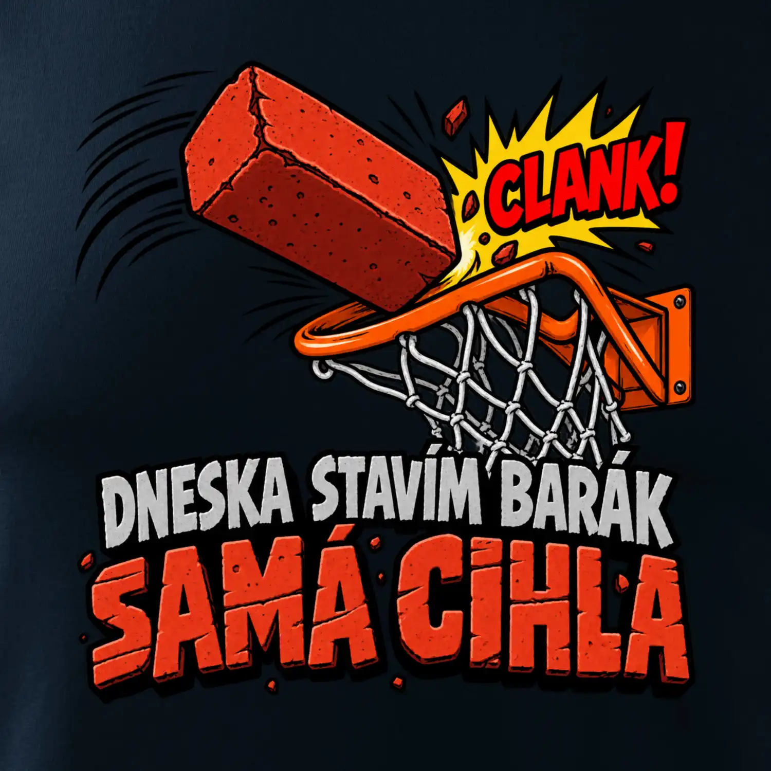 Dneska stavím barák samá cihla