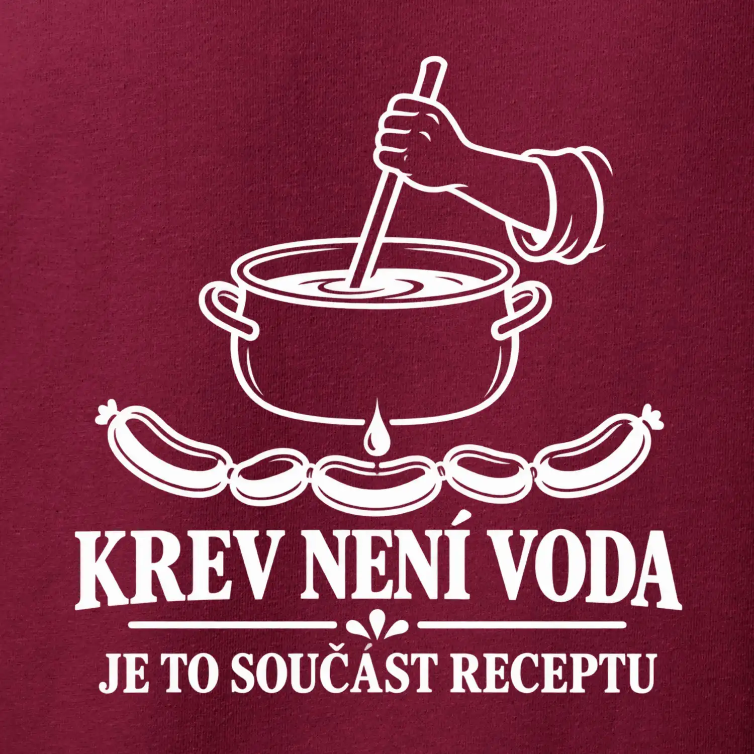 Krev není voda je to součást receptu