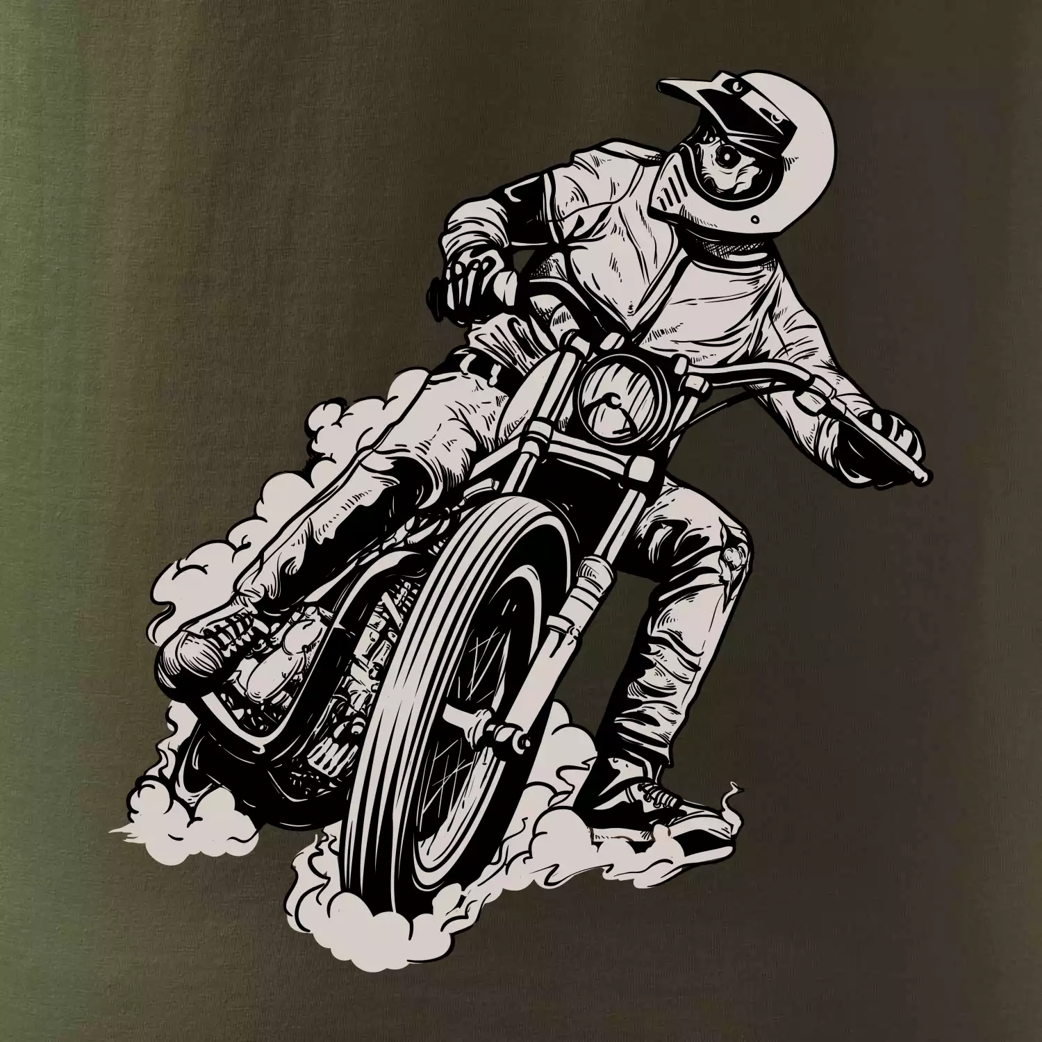 Motorkář bokem