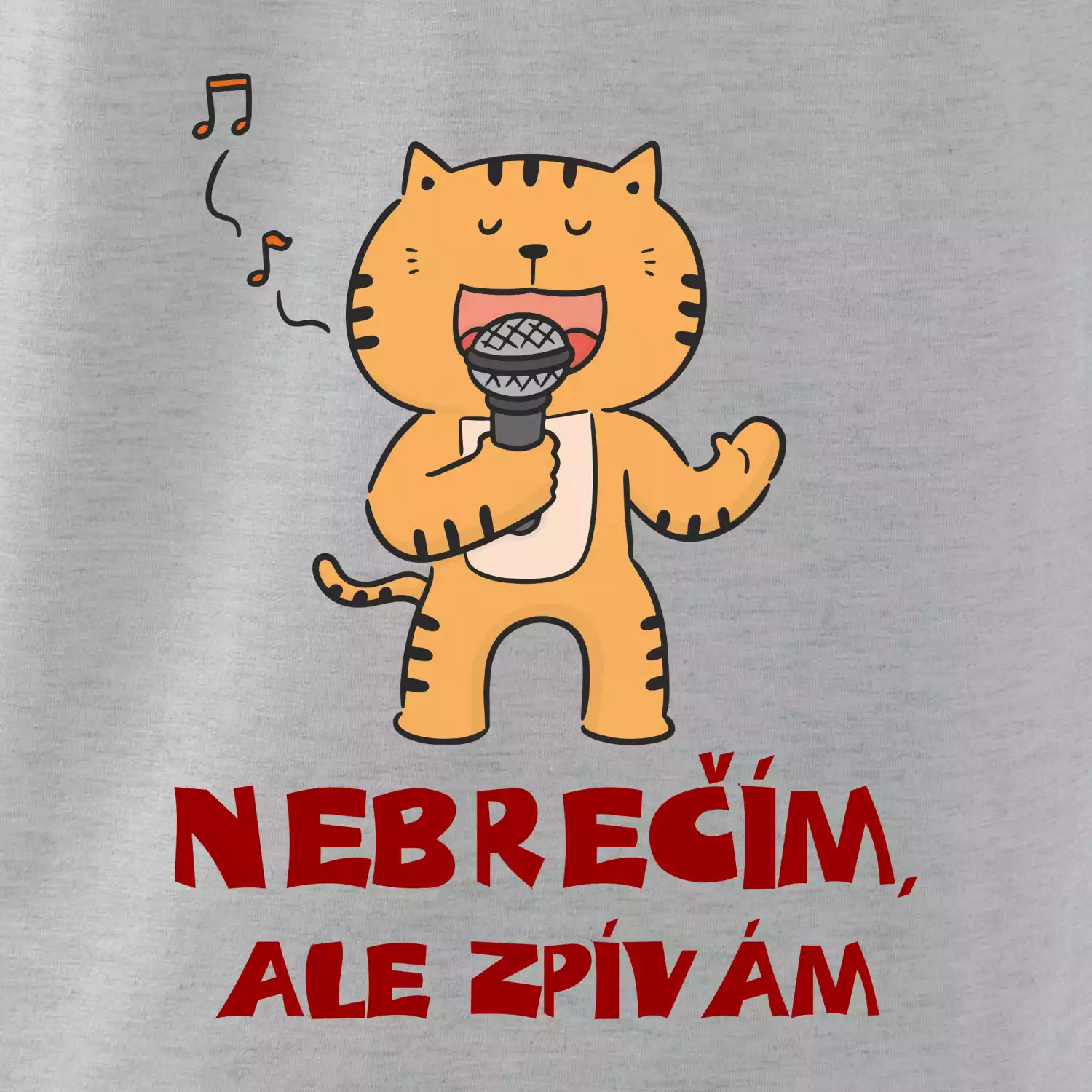 Nebrečím, ale zpívám