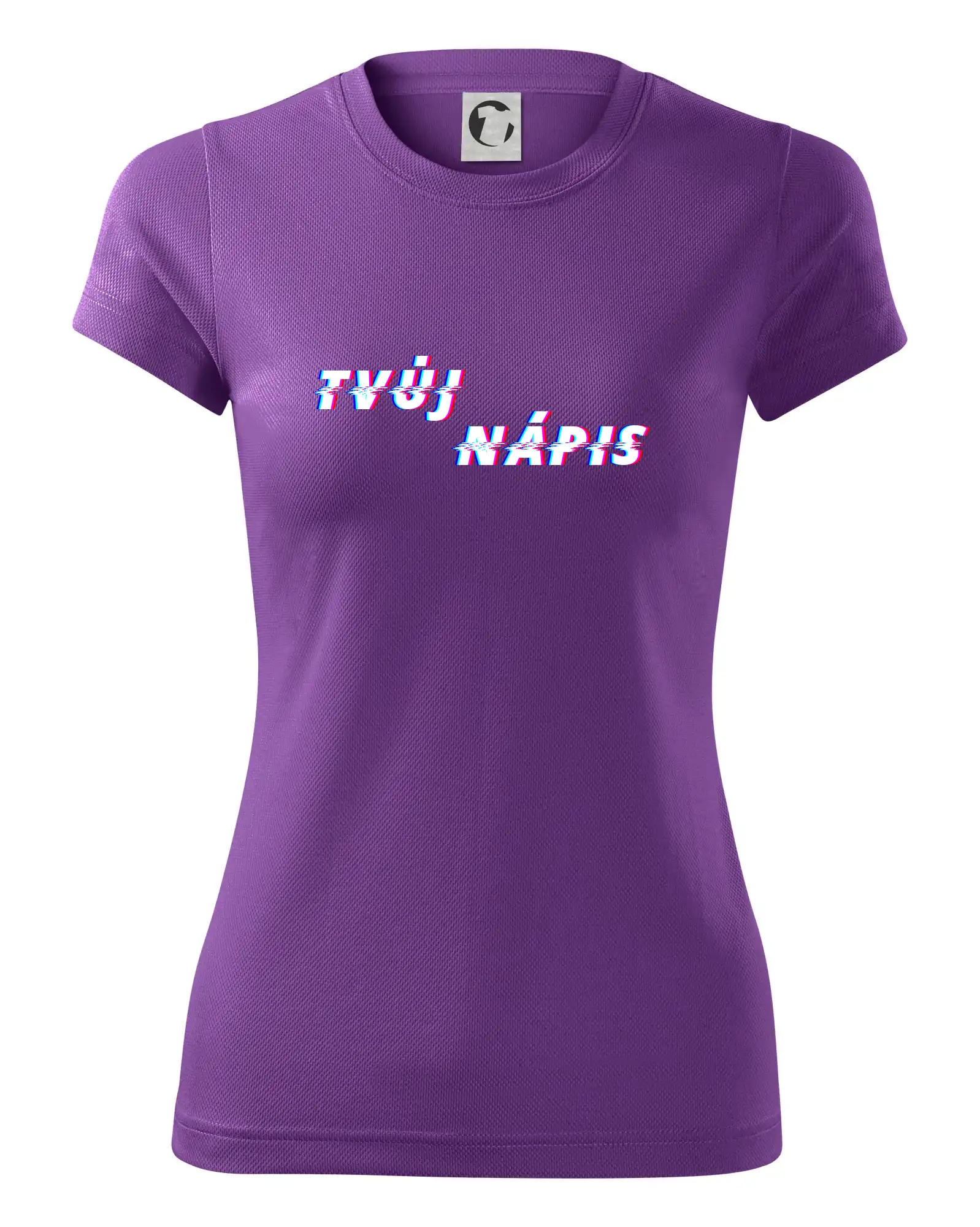 Glitch font - tvůj nápis