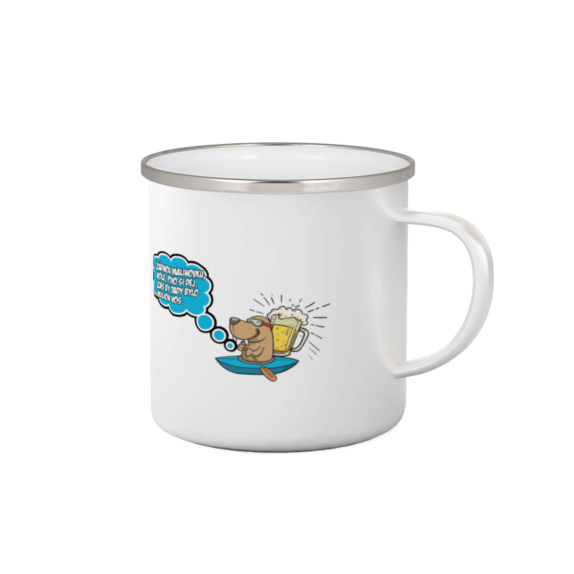 Žádnou malinovku, ale pivo