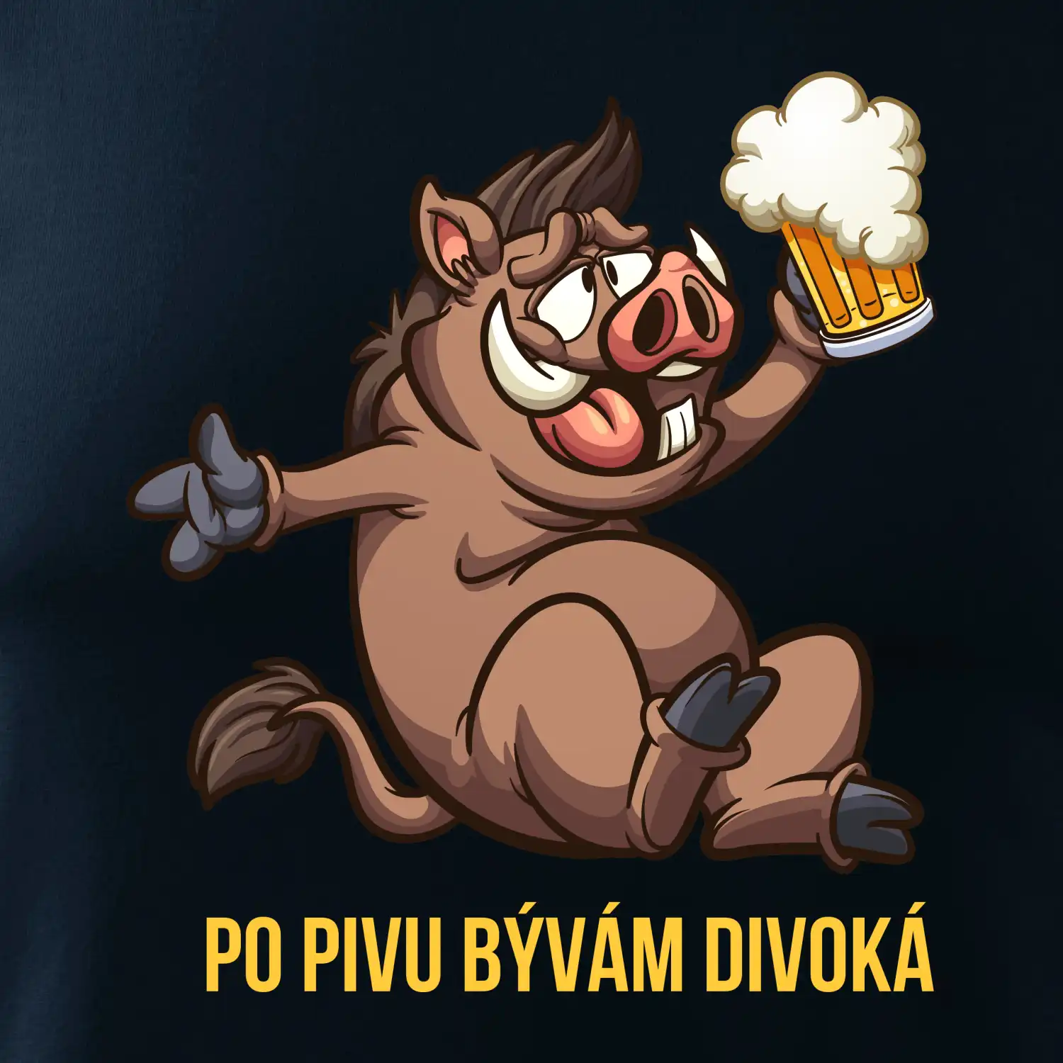 Po pivu bývám divoká