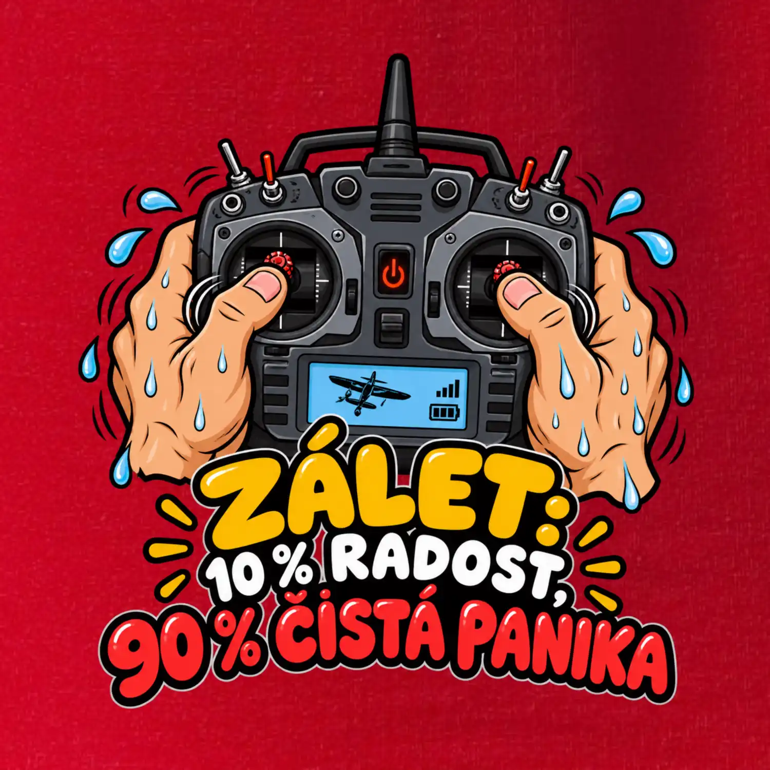 Zálet čistá panika