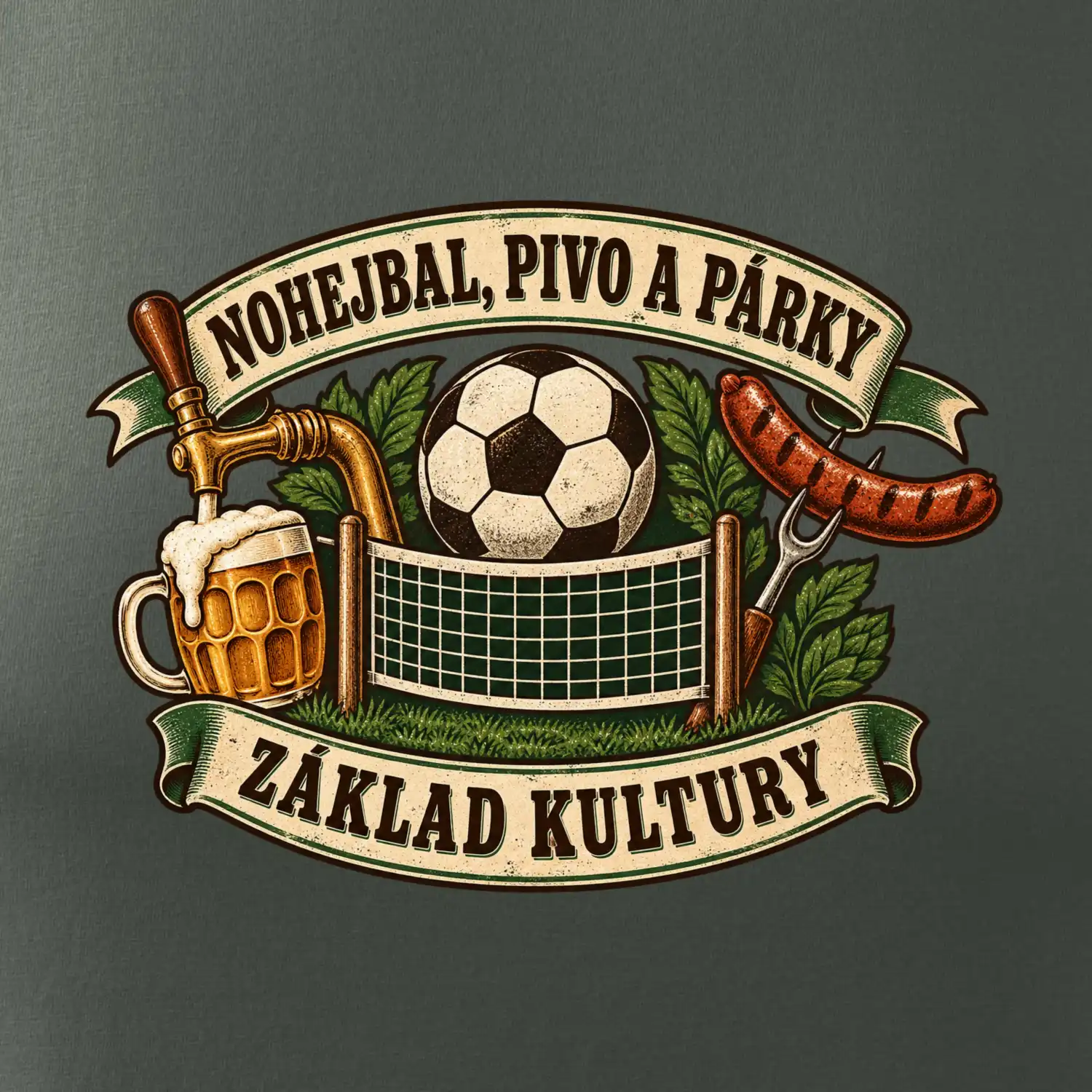 Nohejbal pivo a párky