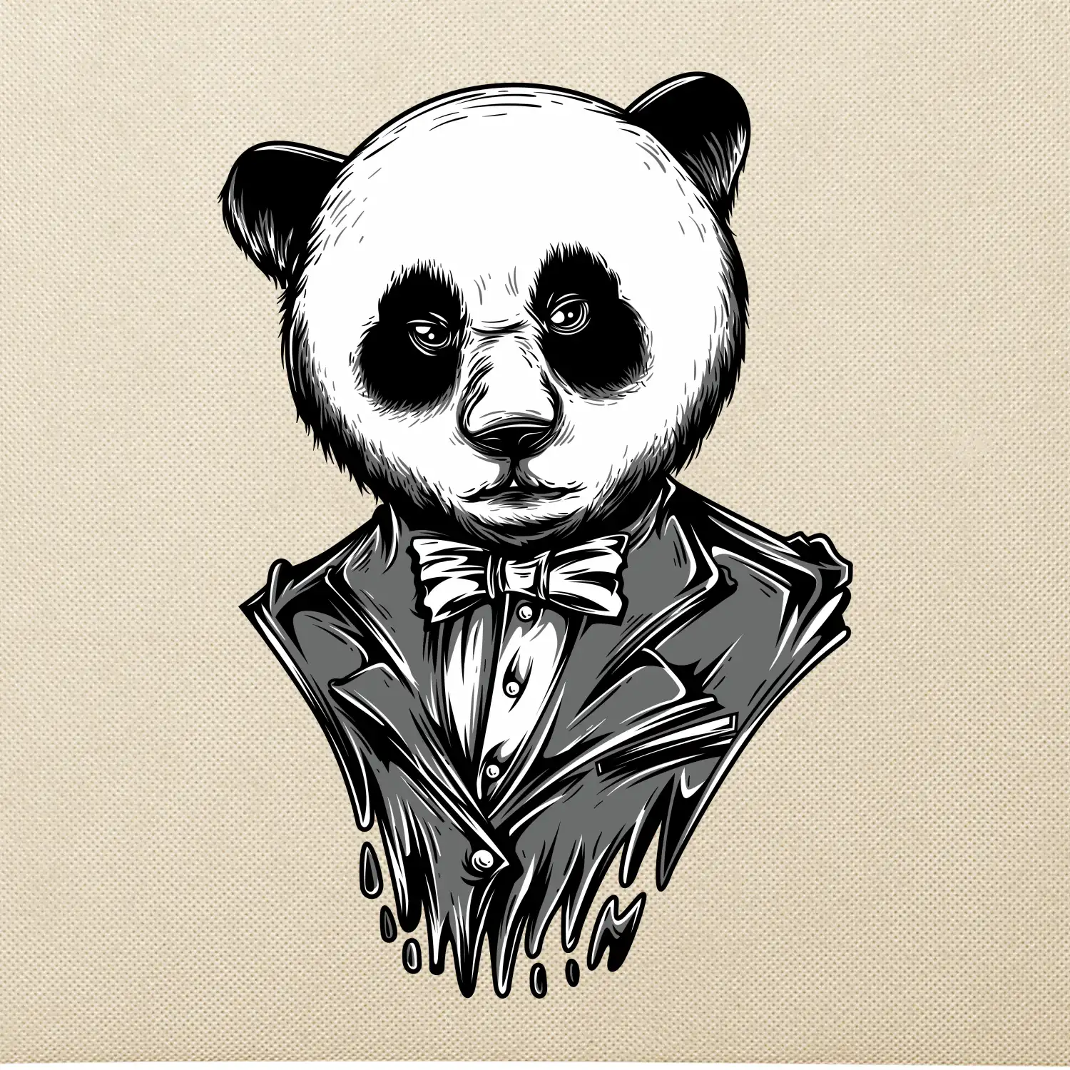 Panda gentleman