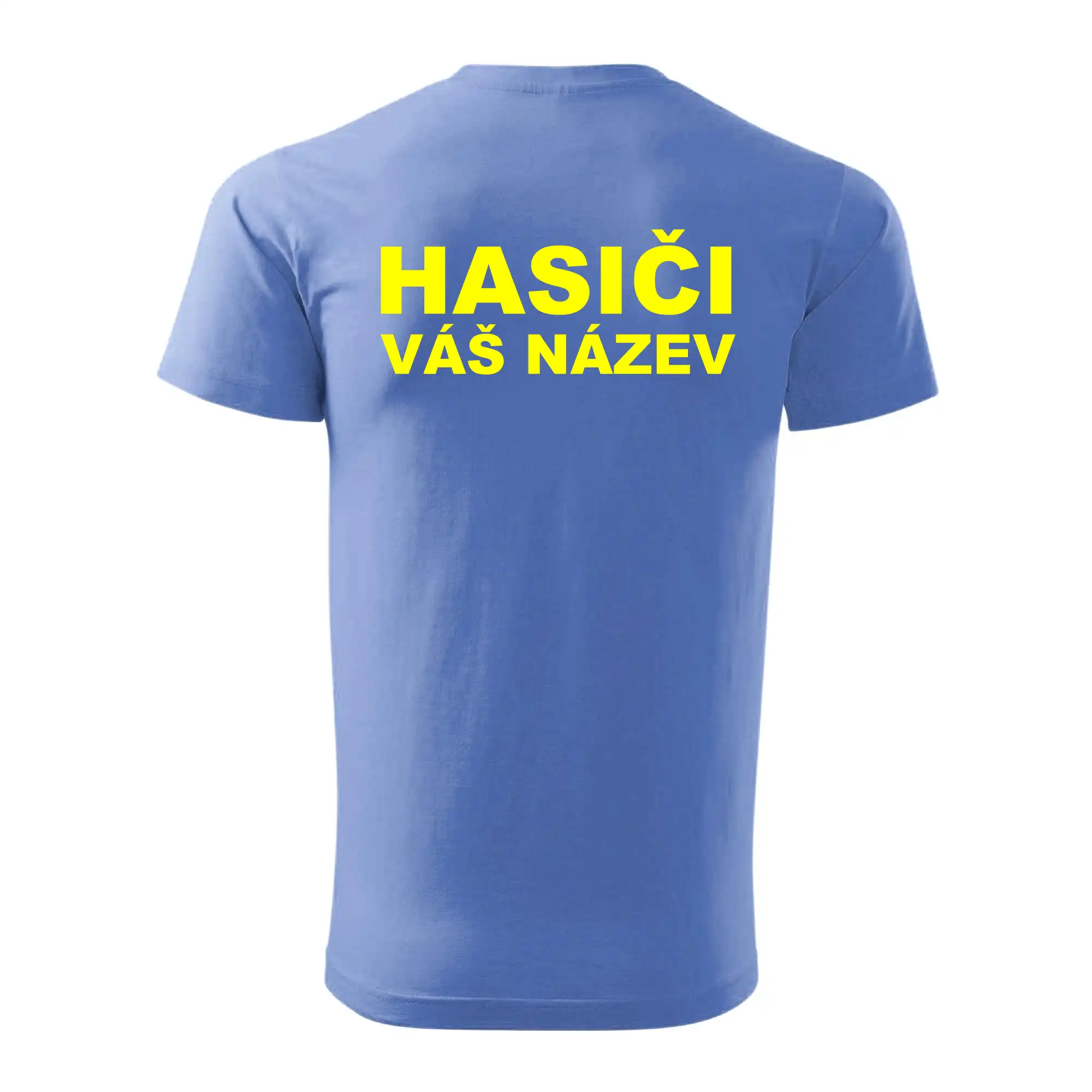 Hasiči - žlutý nápis - váš název sboru