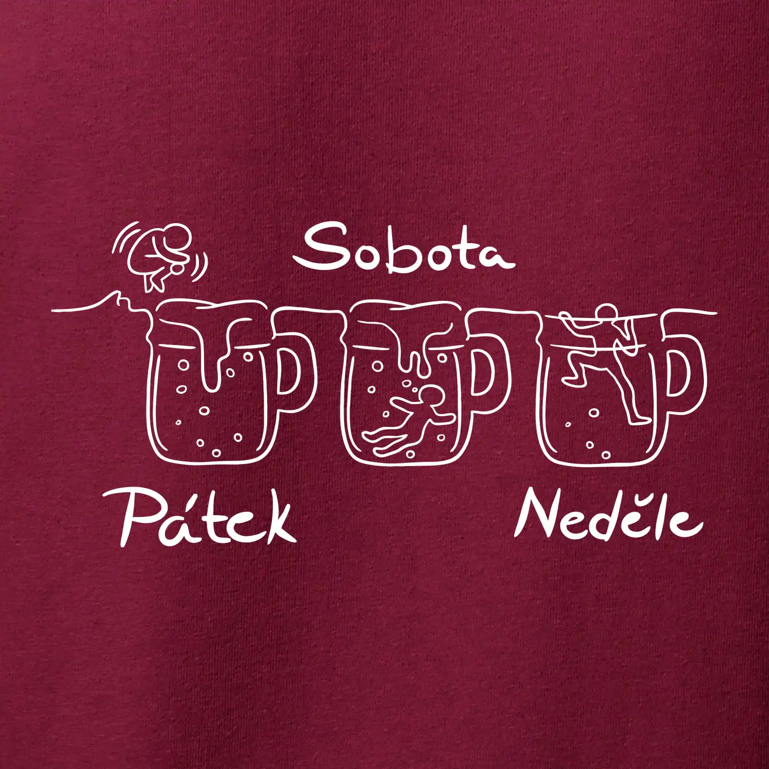 Pátek sobota neděle pivo