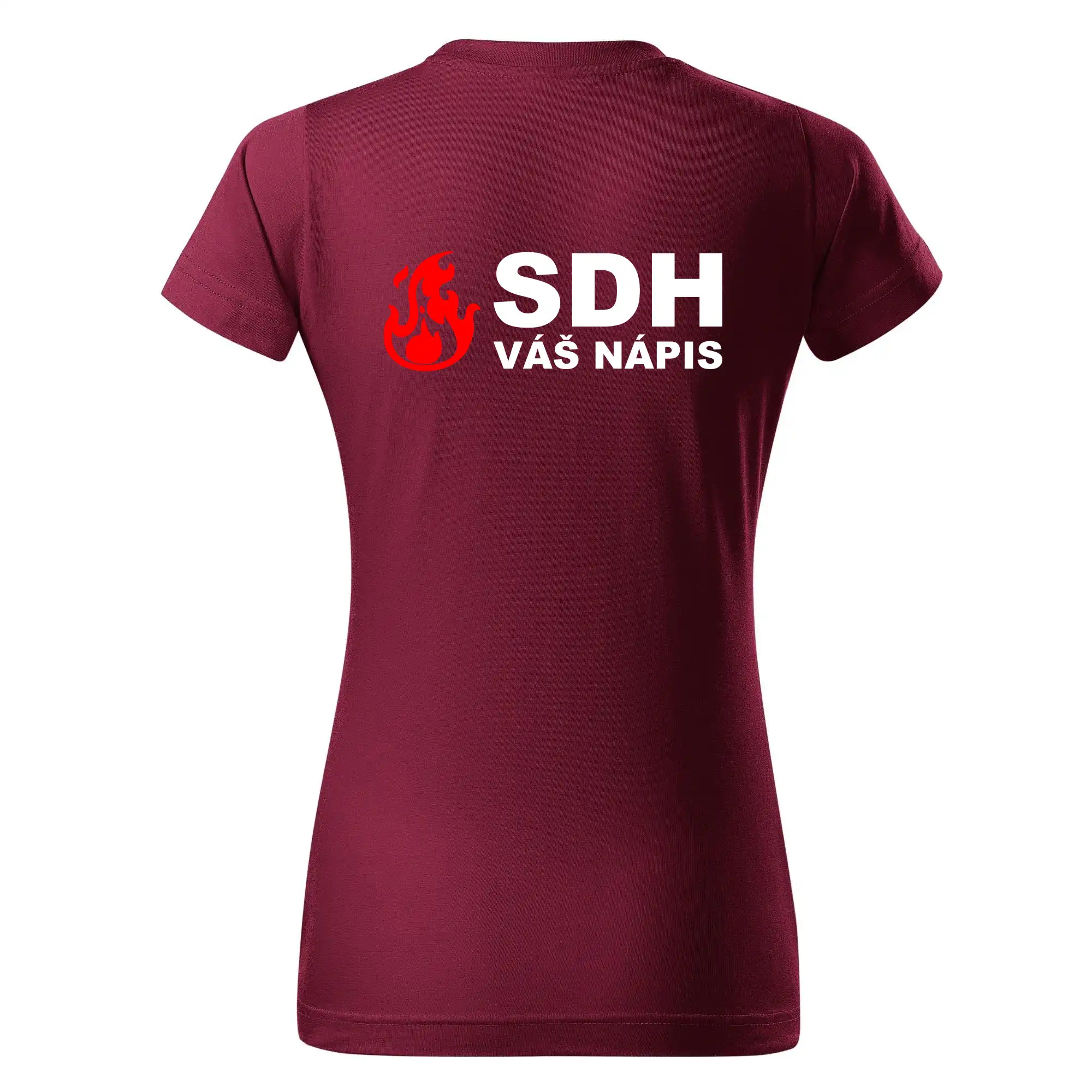 SDH nápis (oheň, firesport, název sboru - vlastní nápis)