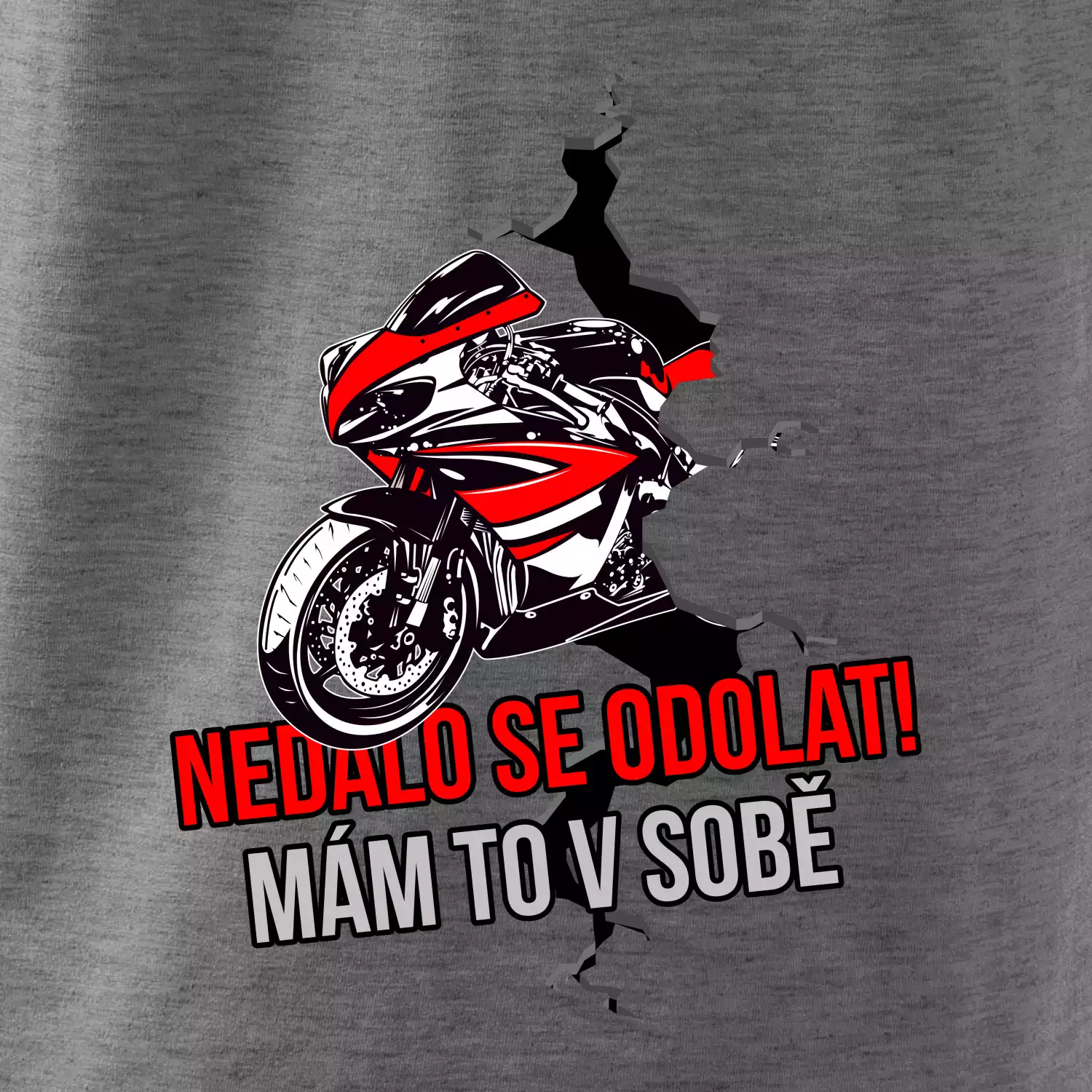 Nedalo se odolat, mám to v sobě silniční motorka
