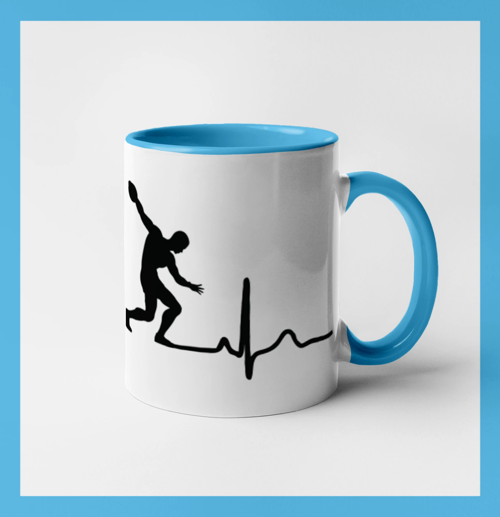 EKG hod diskem