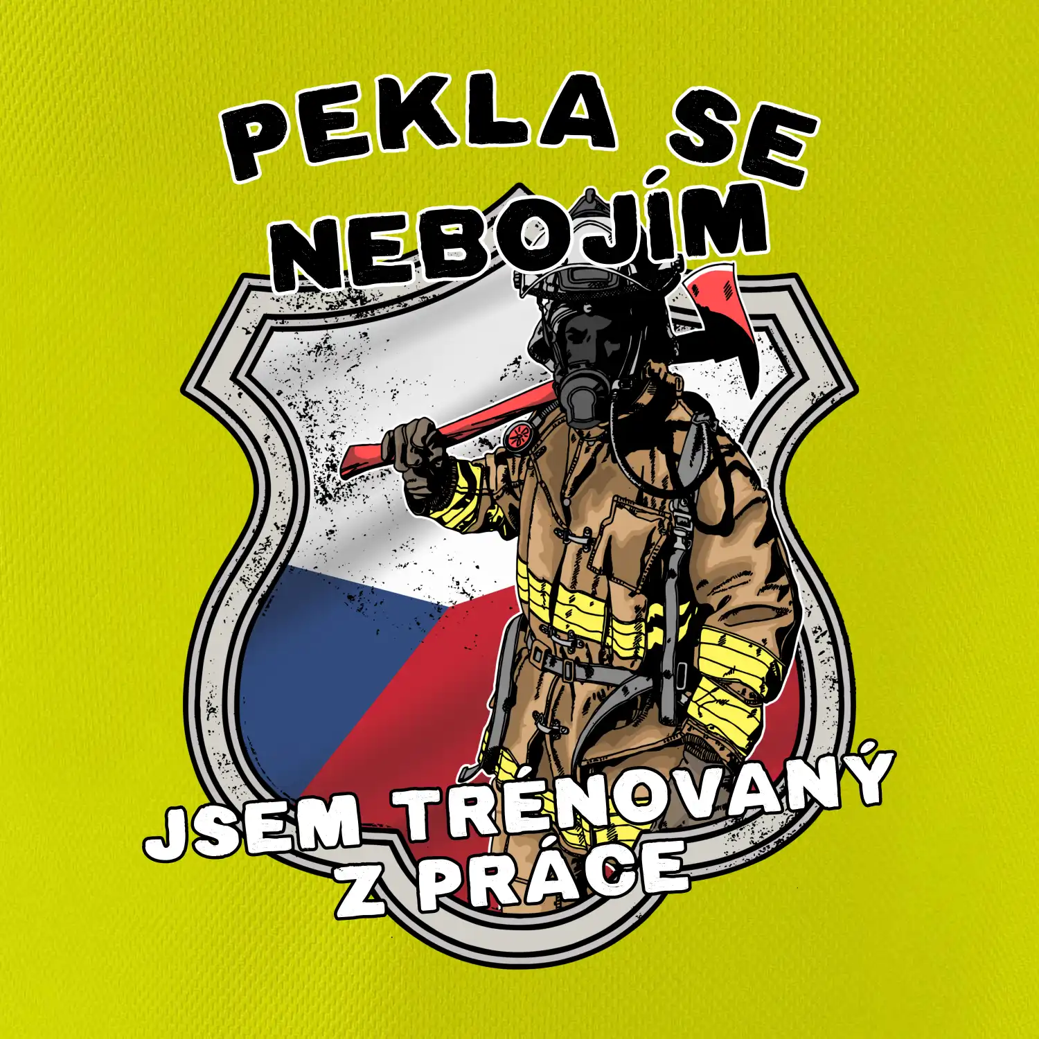 Hasič jsem trénovaný z práce