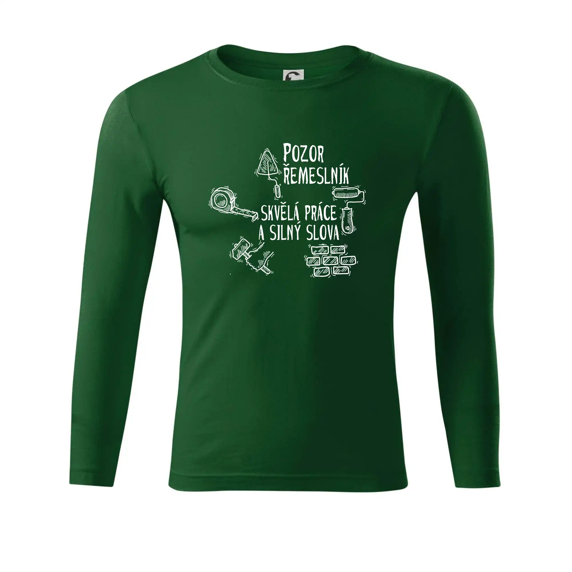 Pozor řemeslník skvělá práce silný slova