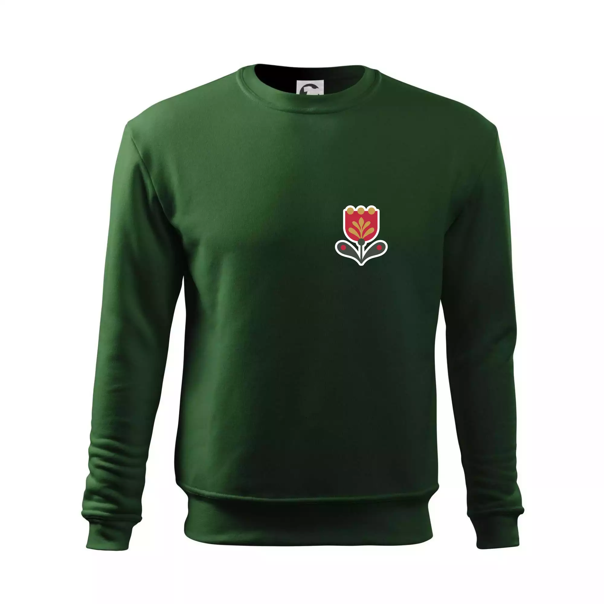 Folklor na prsu tulipán