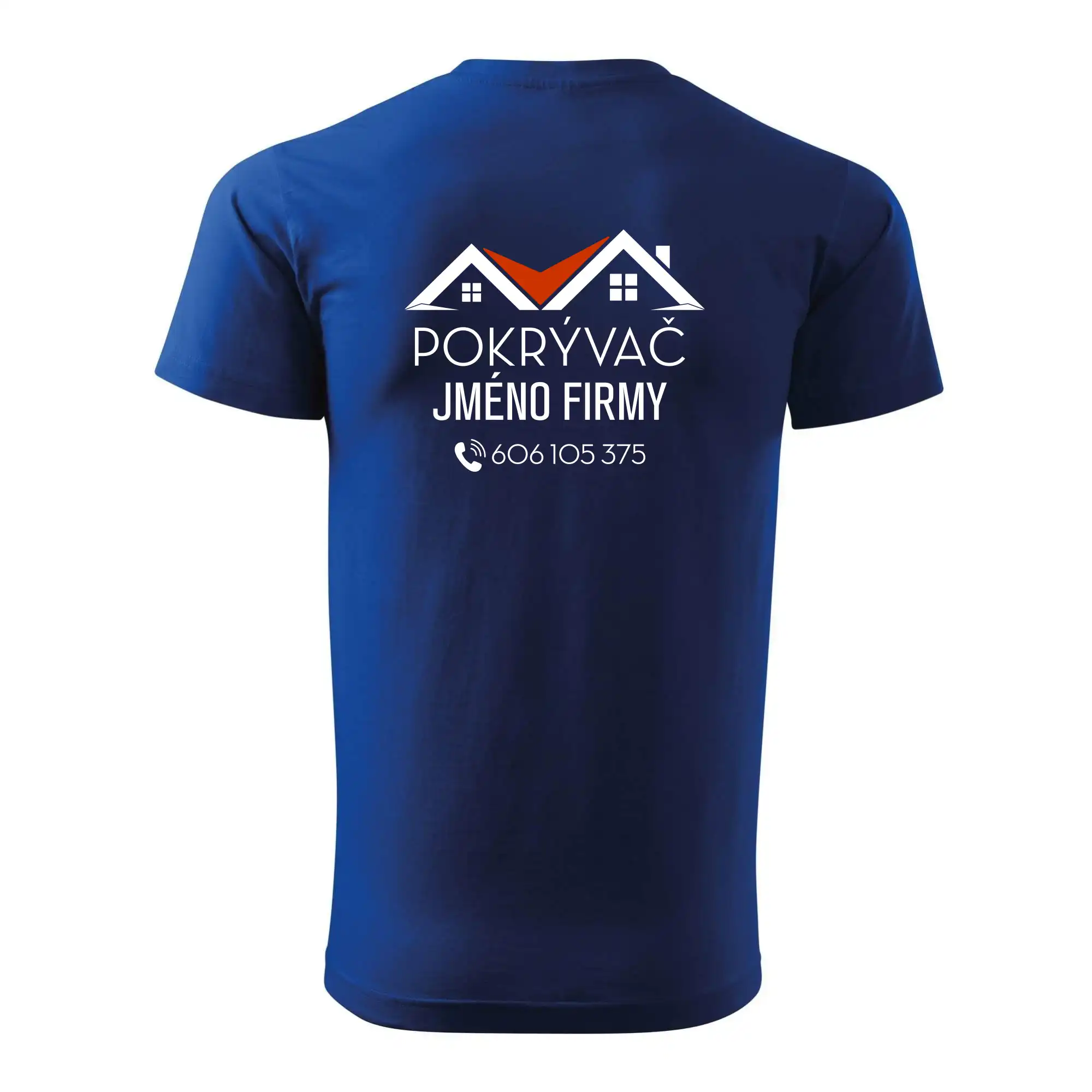Tričko pro pokrývače - Dvě střechy
