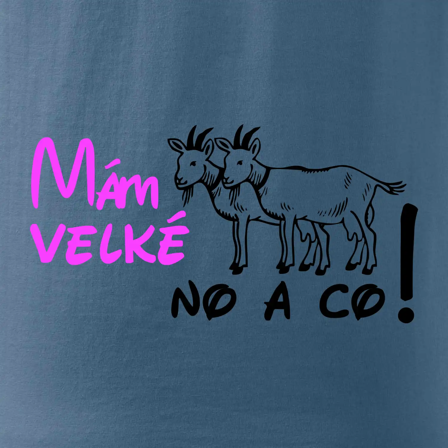 Mám velké kozy! No a co!