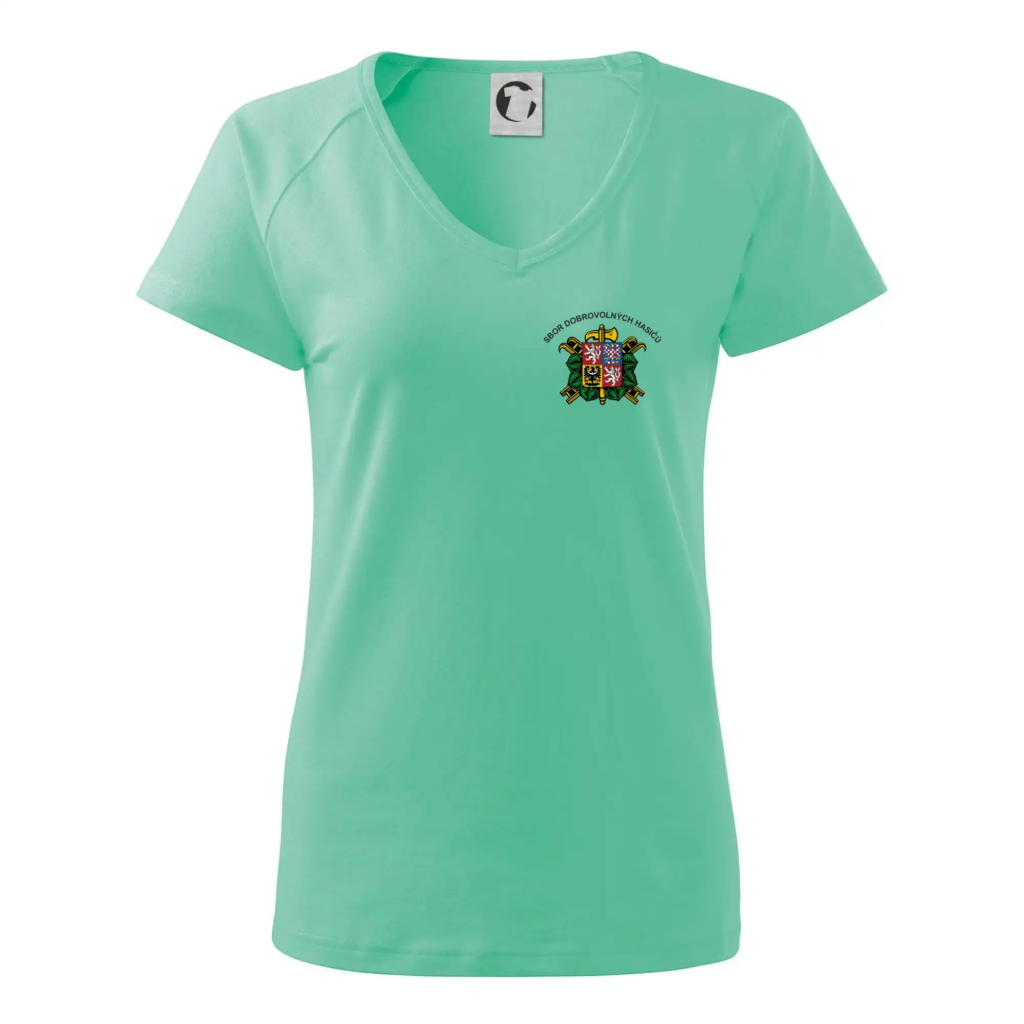 SDH znak + nápis + nápis hasiči na zádech