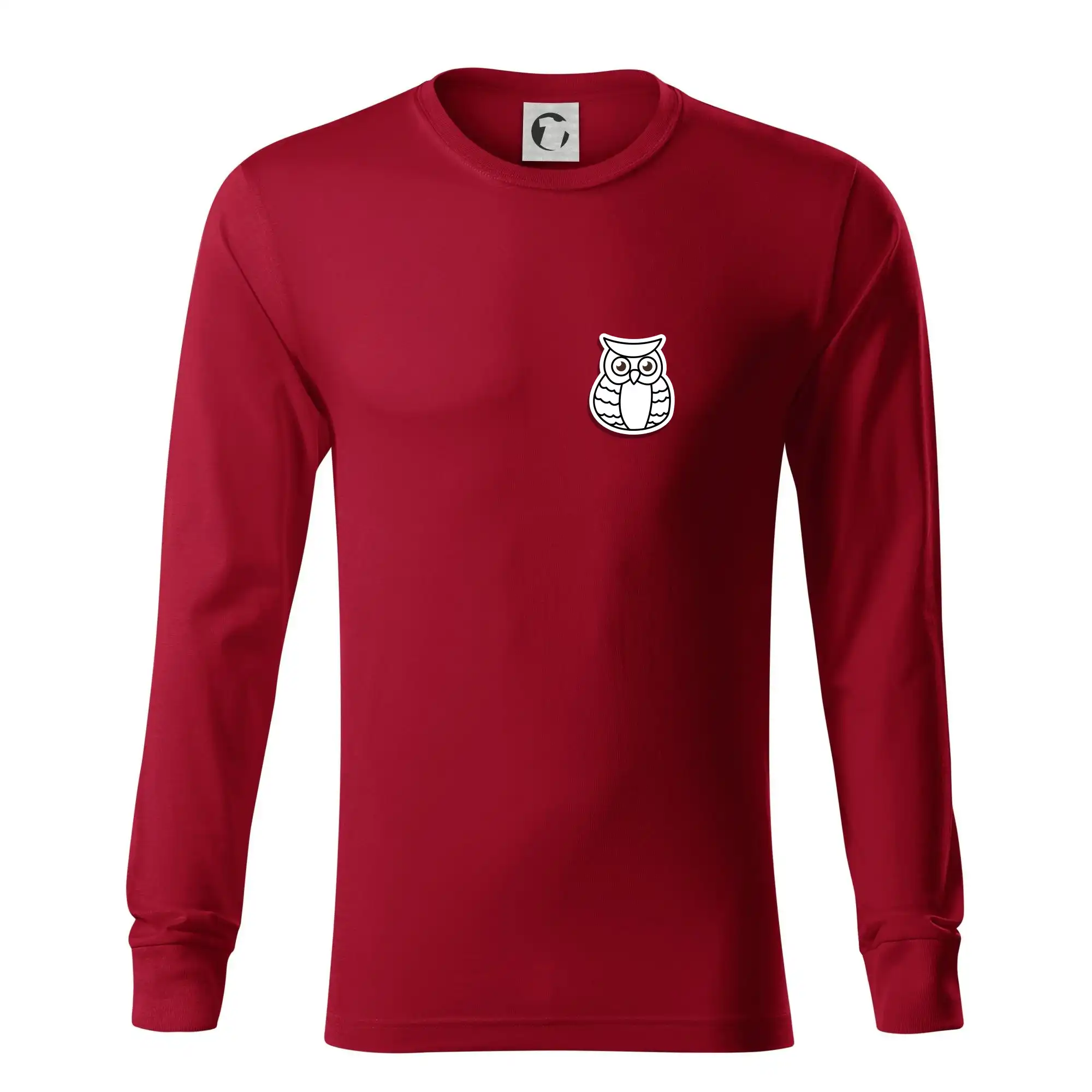 Sova kreslená na prsu