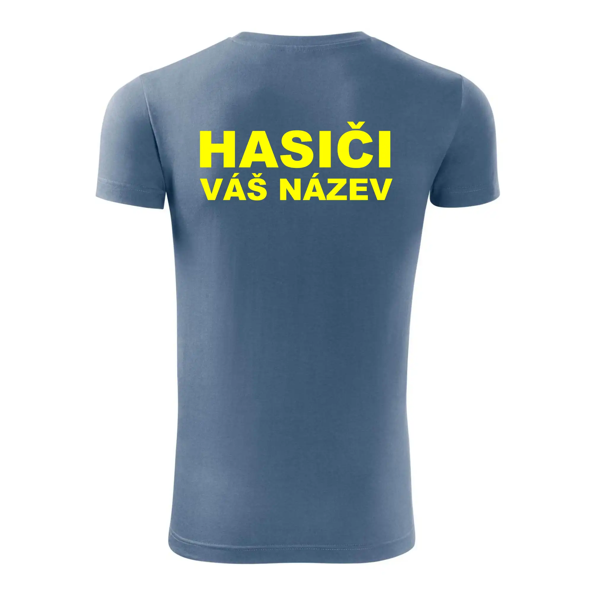 Hasiči - žlutý nápis - váš název sboru