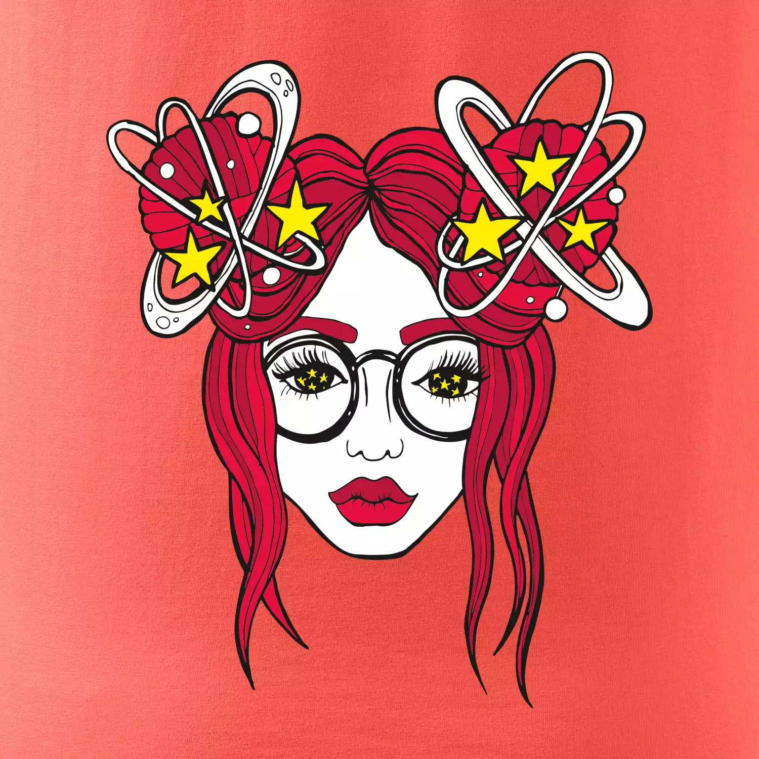 Magická červenovláska (Pecka design)