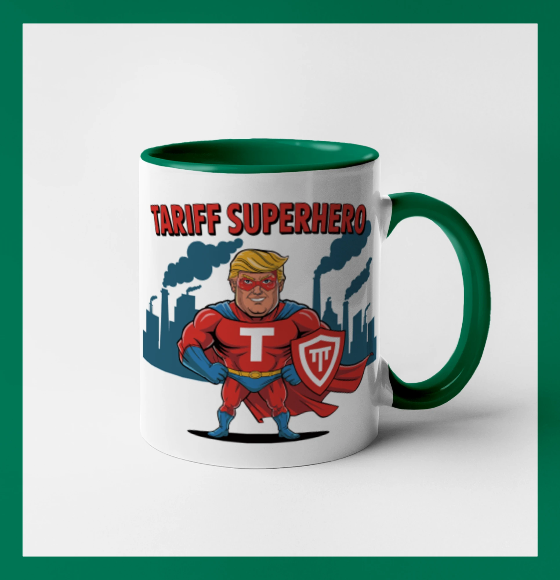 Tariff Superhero Trump