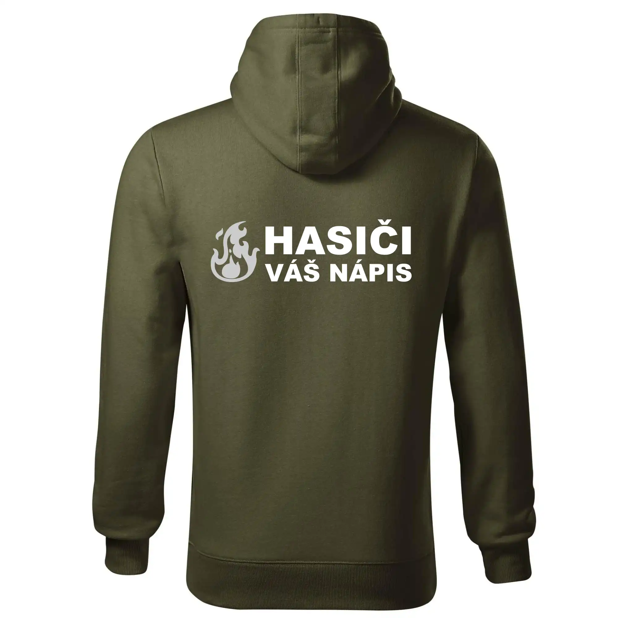 Hasiči REFLEXNÍ (oheň, Firesport, název sboru - vlastní nápis)