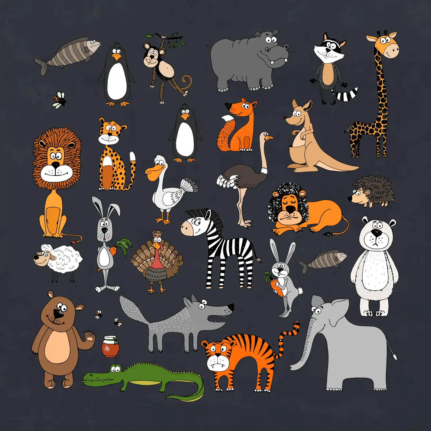 Zvířátka na triku