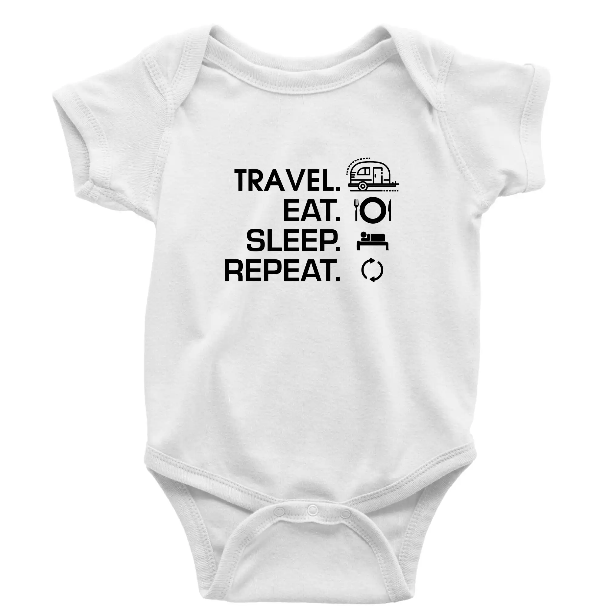 Eat sleep travel - Malý přívěs