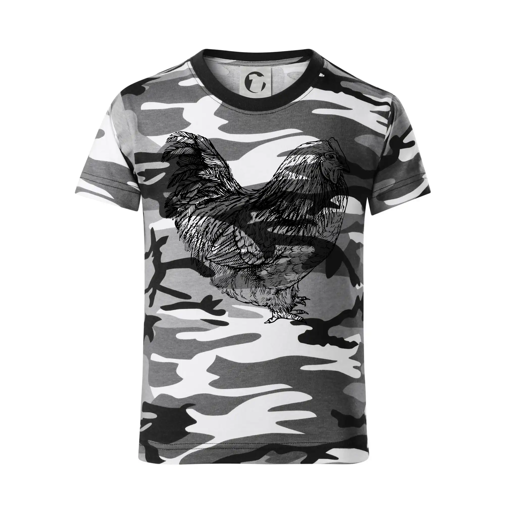 Slepice černobílá