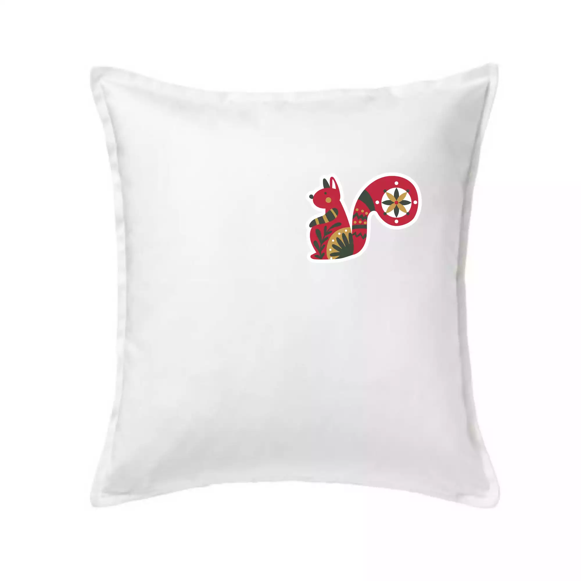 Folklor na prsu veverka