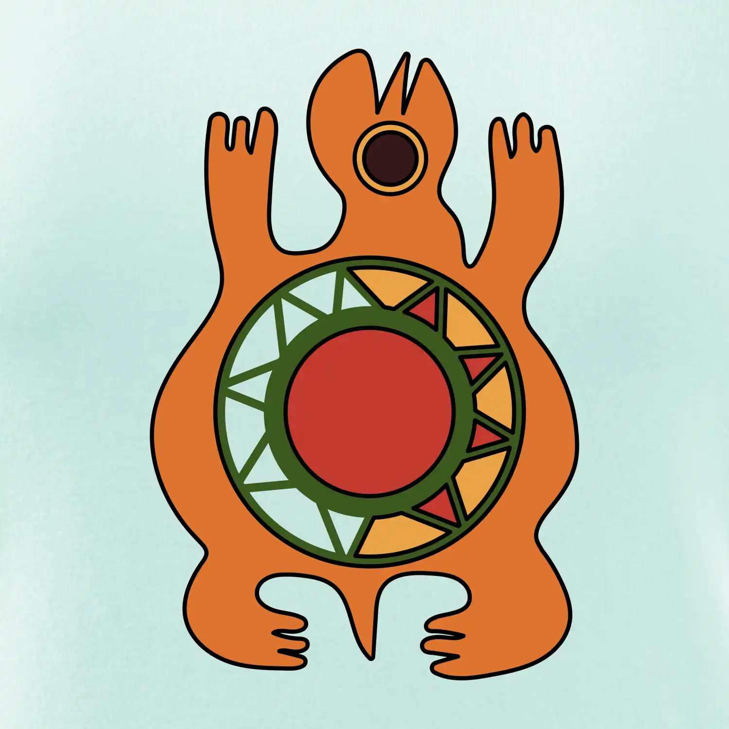 Mayové - zvířata želva