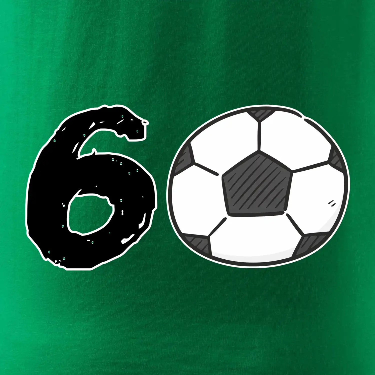 Fotbal kulaté narozeniny 60