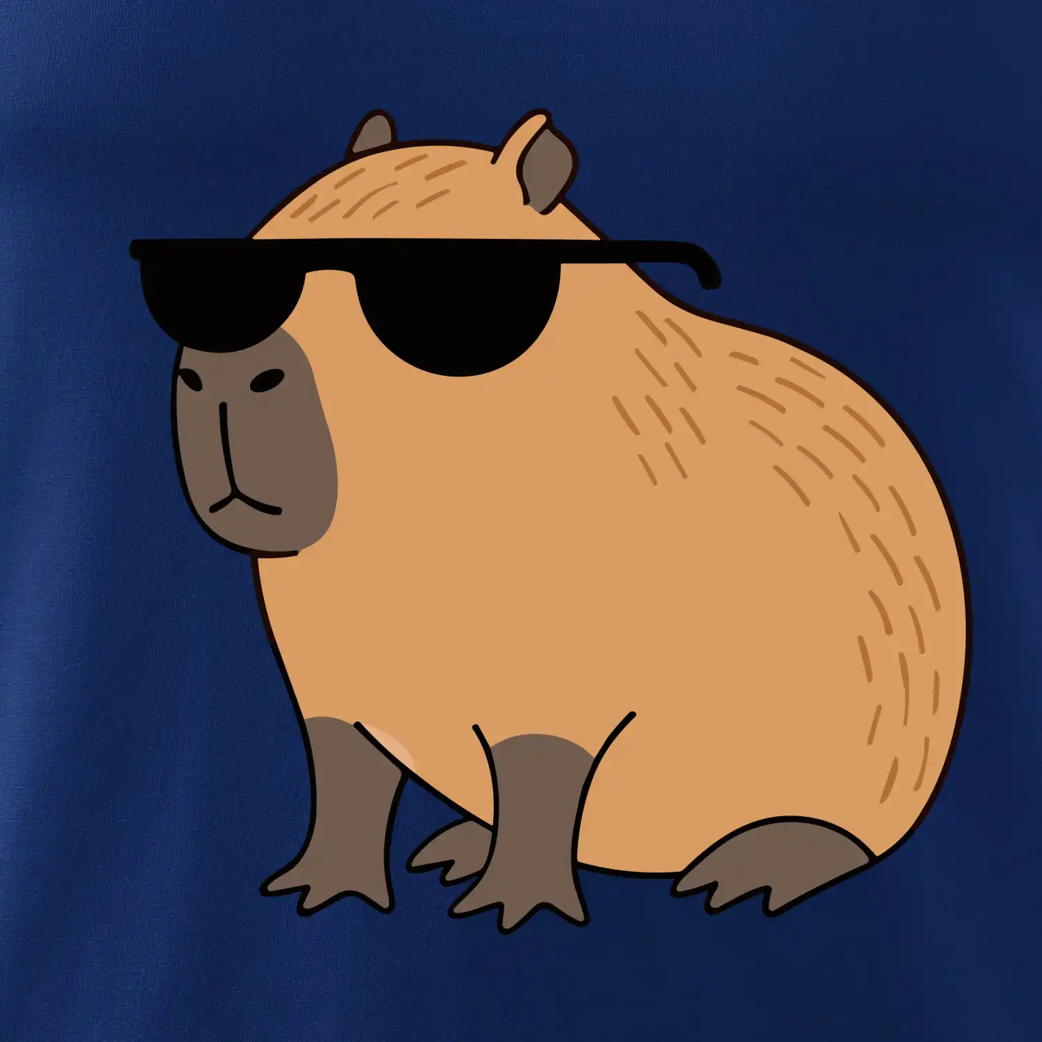 Hustá kapybara