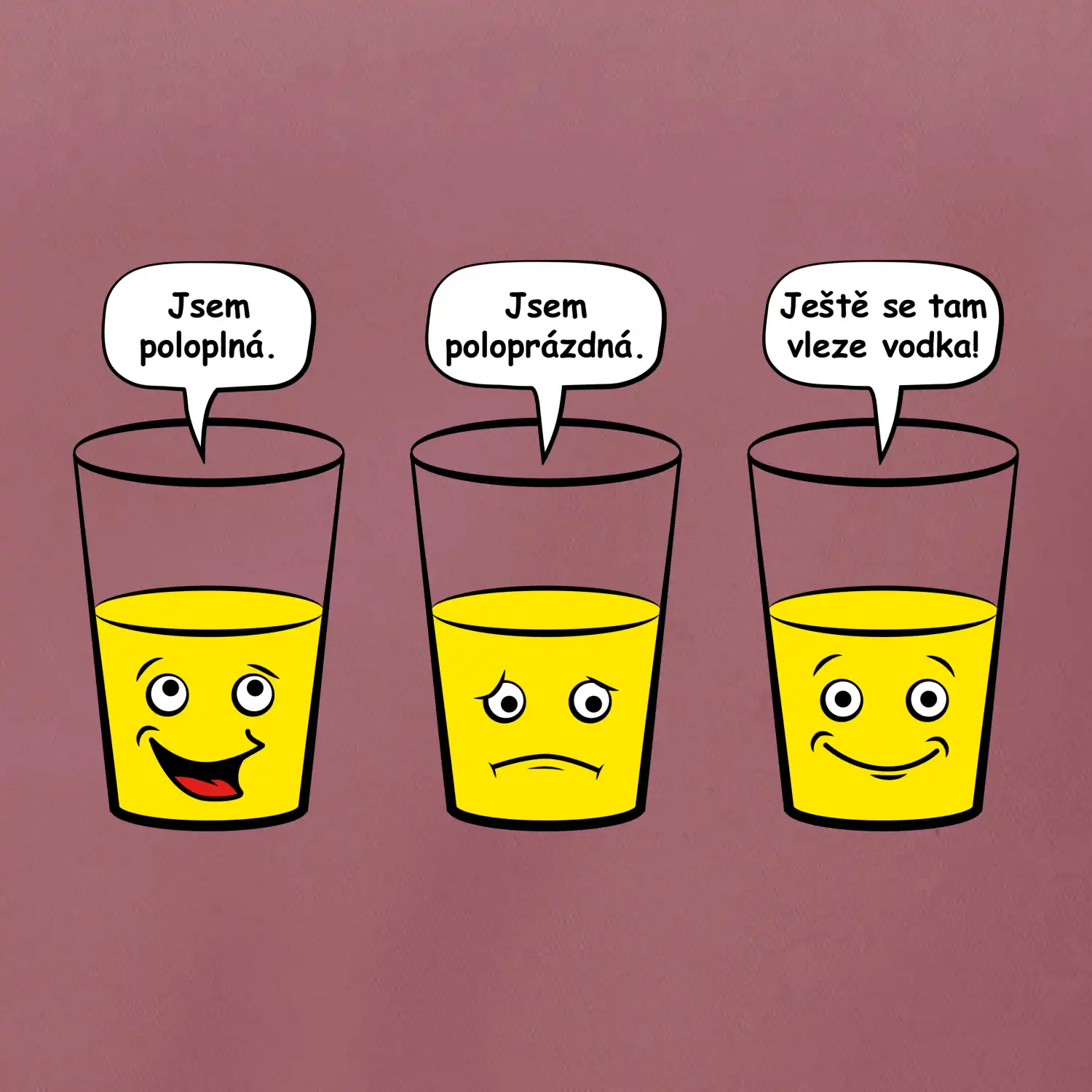 Skleničky - vodka (Hana-creative)