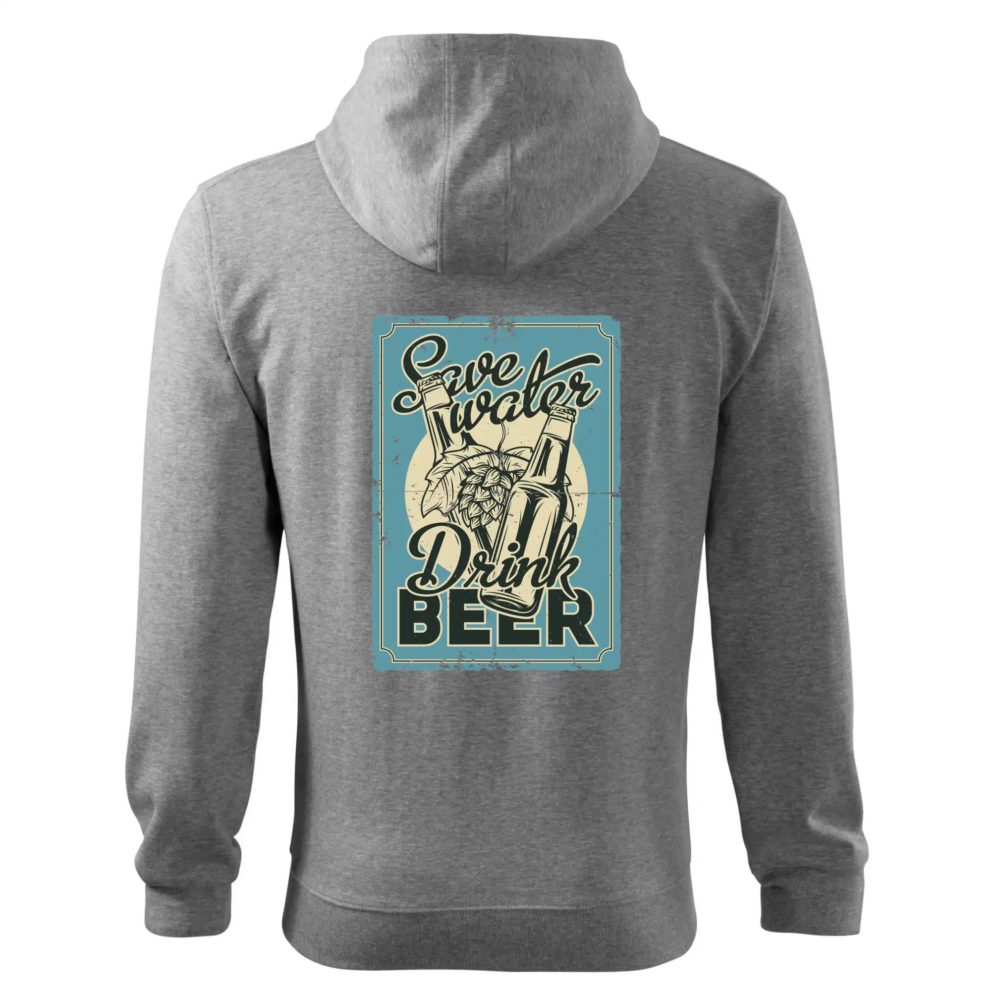 Save water drink beer poster