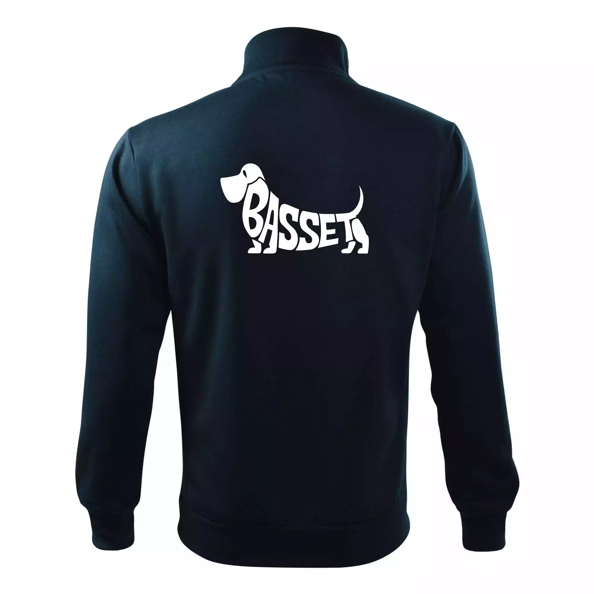 Basset nápis v těle
