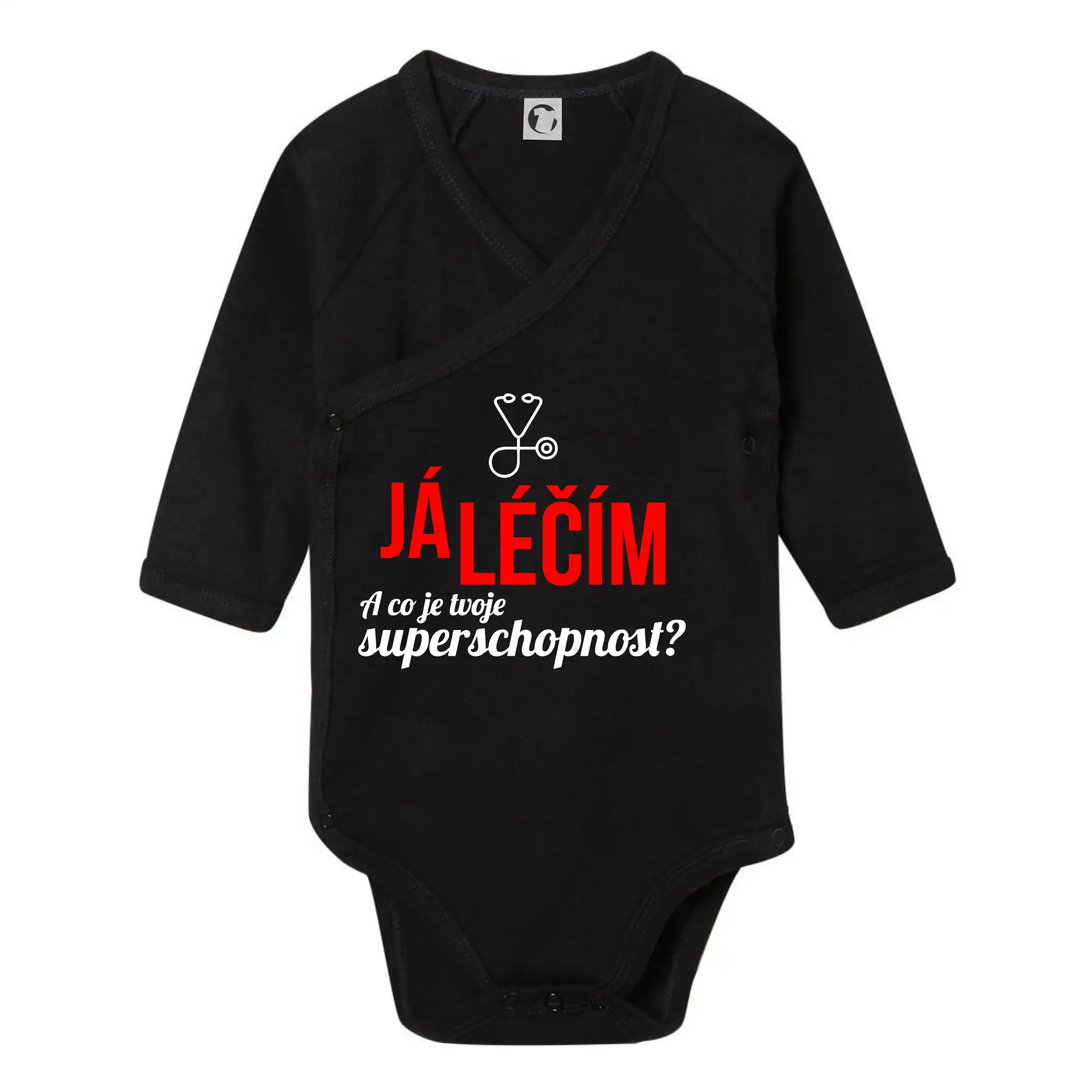 Já léčím - tvoje superschopnost? Rovný nápis