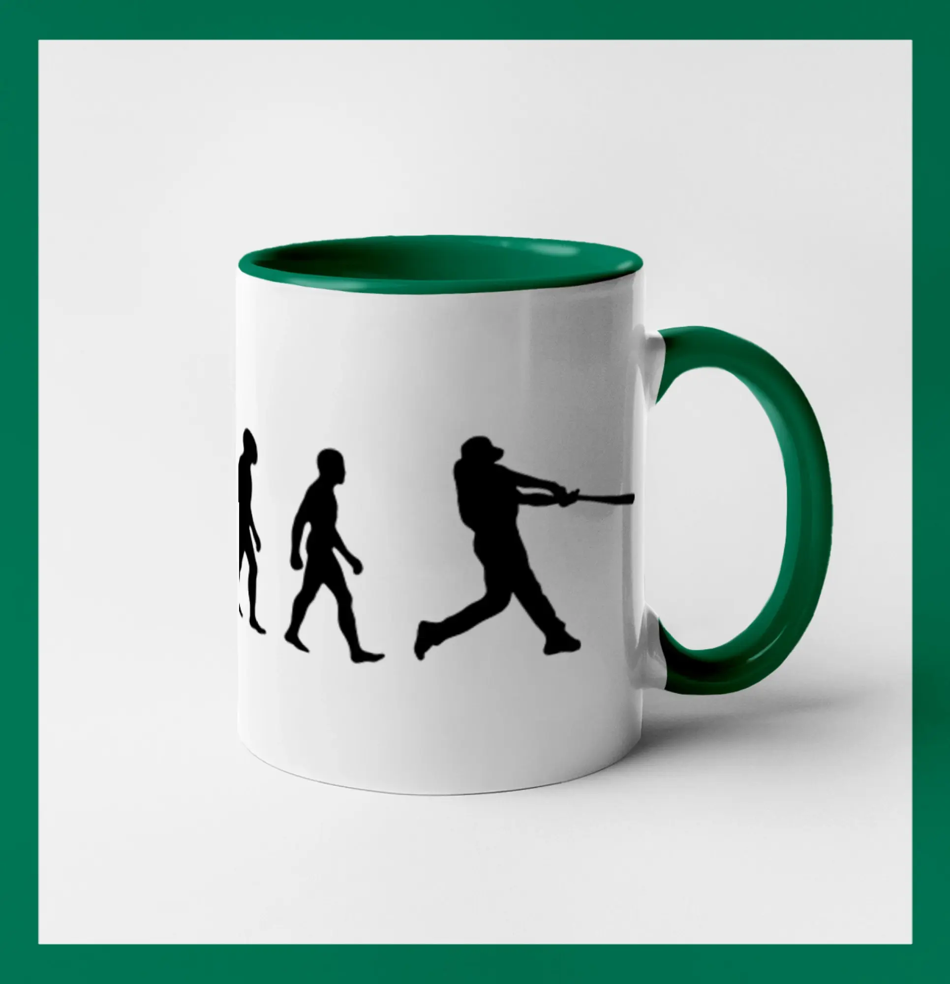 Evoluce baseball pálkař odpal