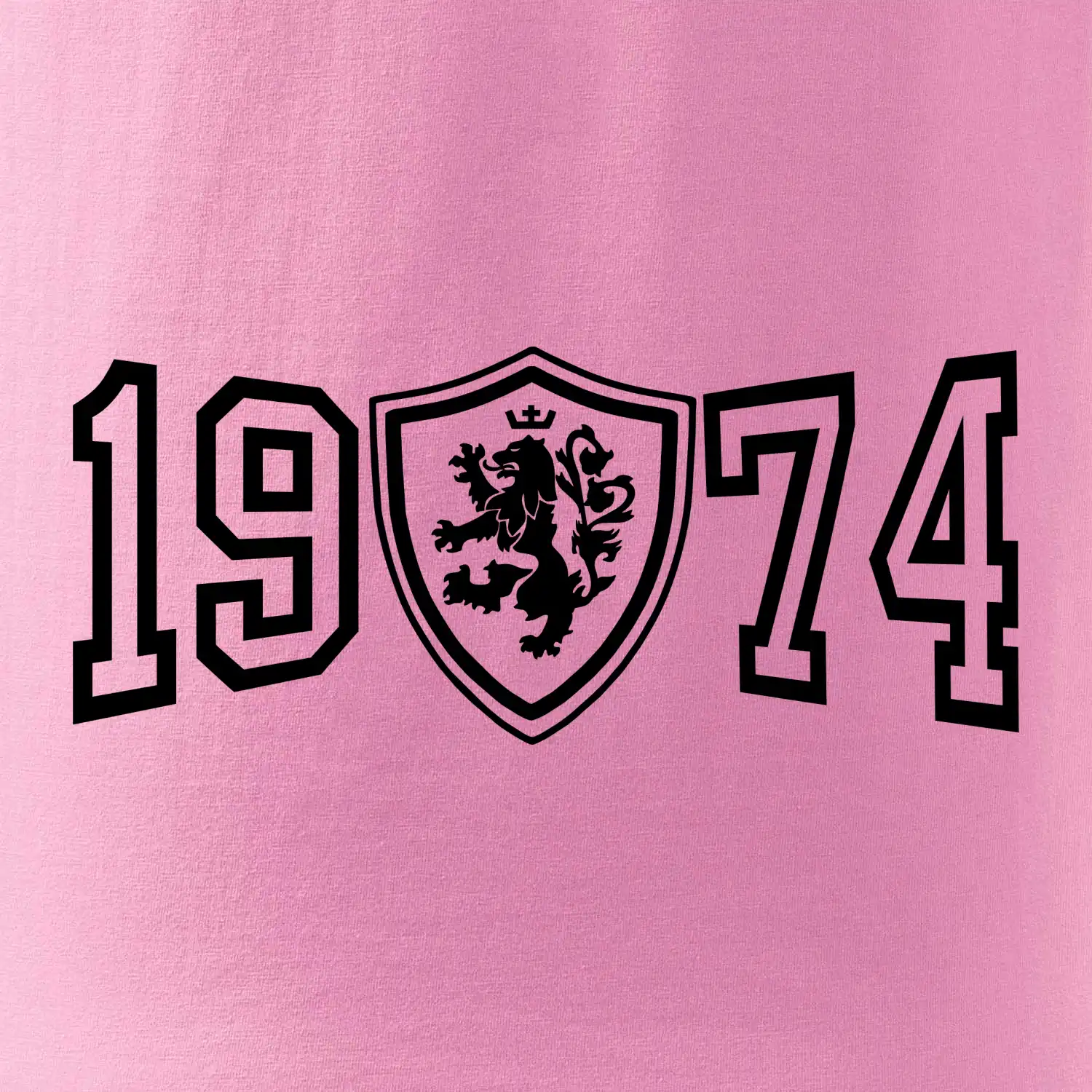 Narozeninový motiv - znak - 1974