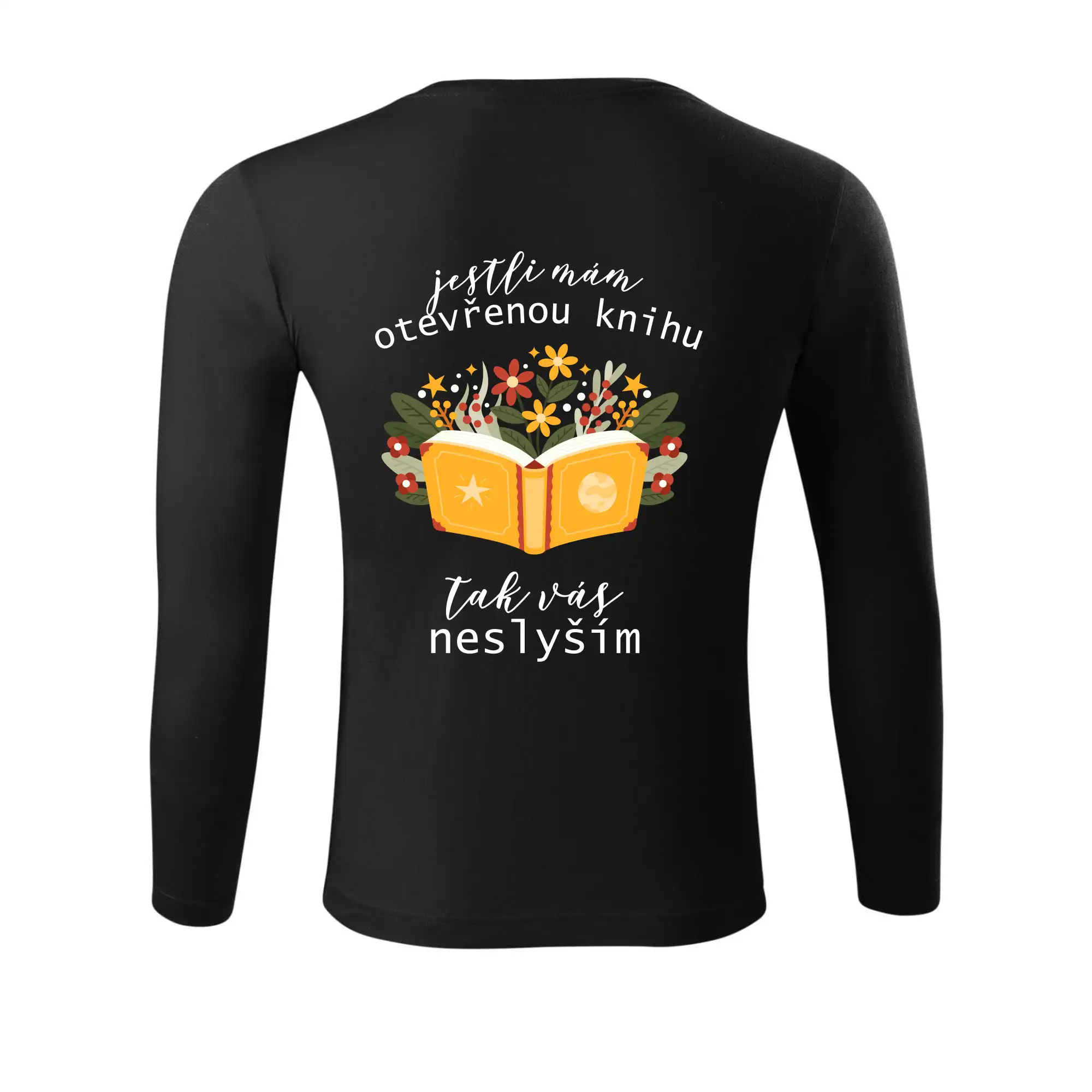 Jestli mám otevřenou knihu, tak vás neslyším