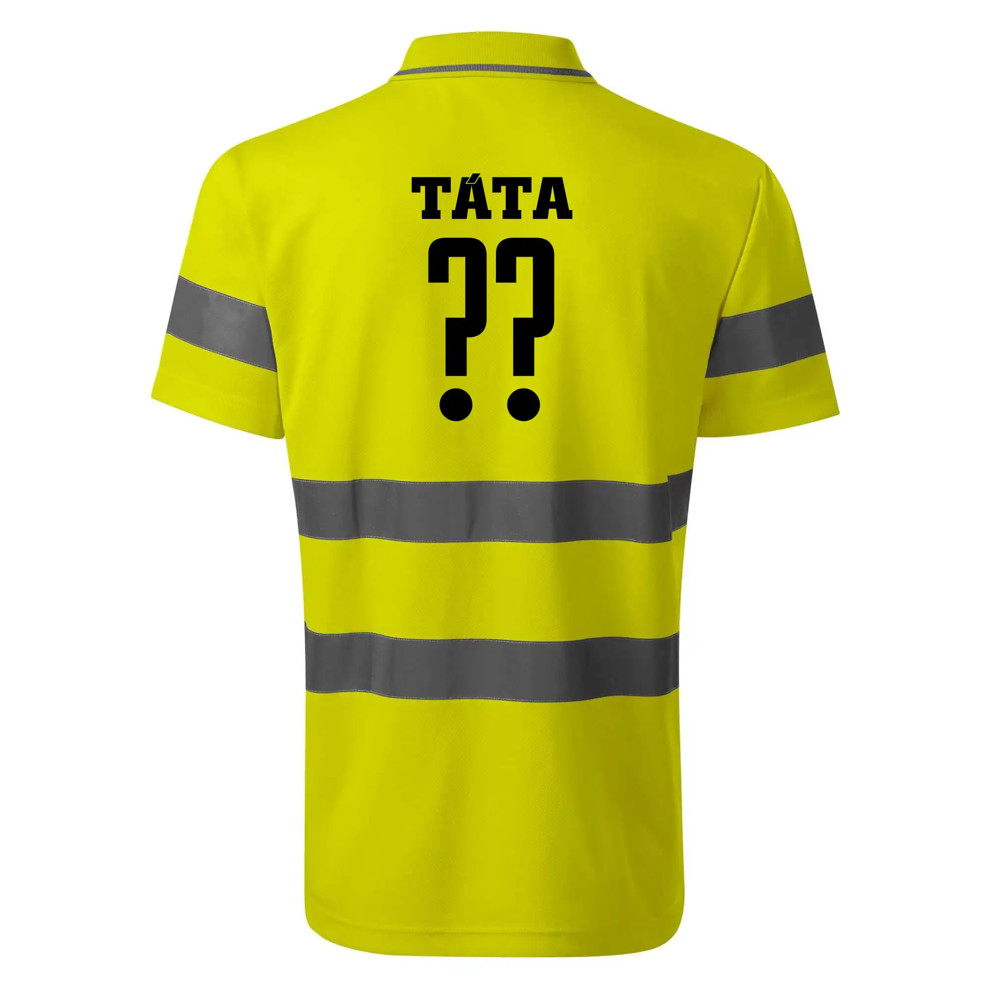 Táta - dres se jménem a číslem