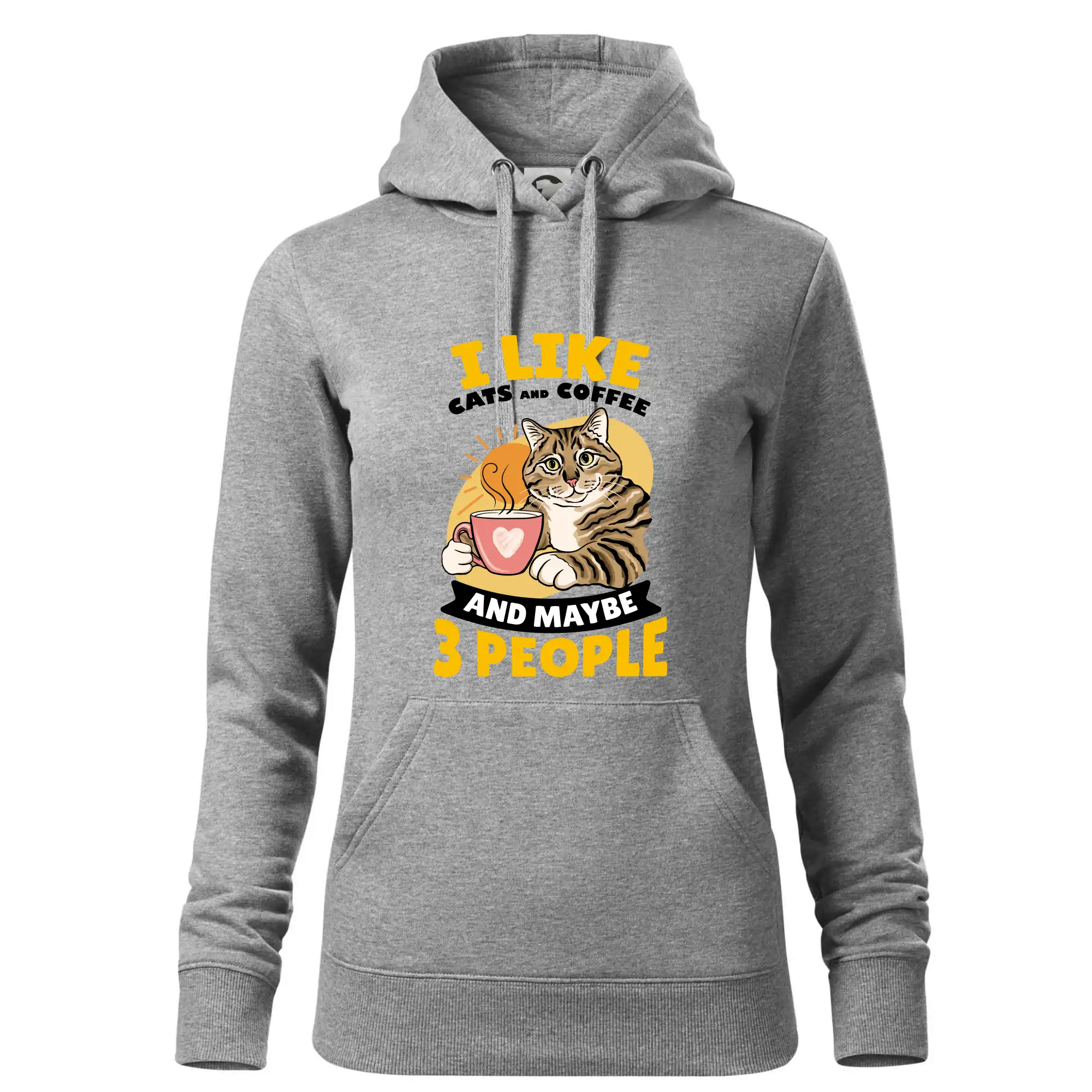 I like cats and coffee and maybe 3 people
