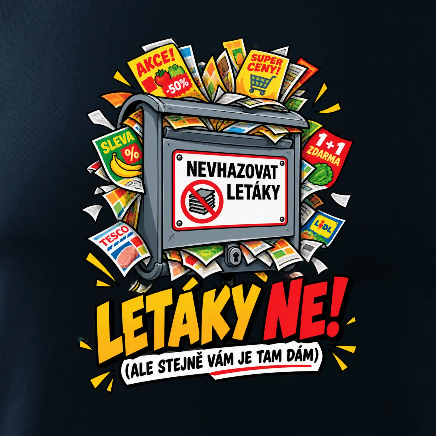 Letáky ne
